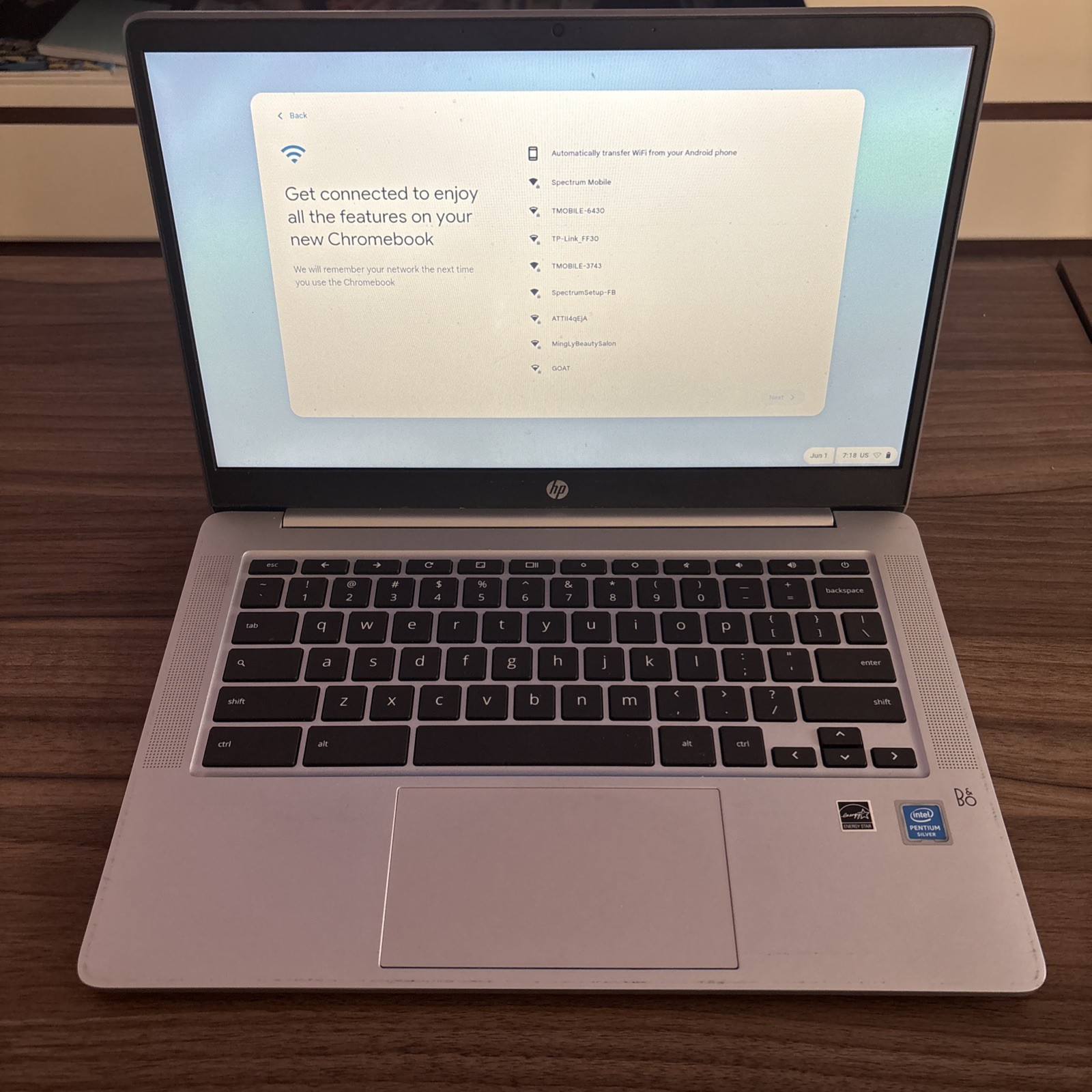 HP 14a-na0031wm 14 inch Chromebook
