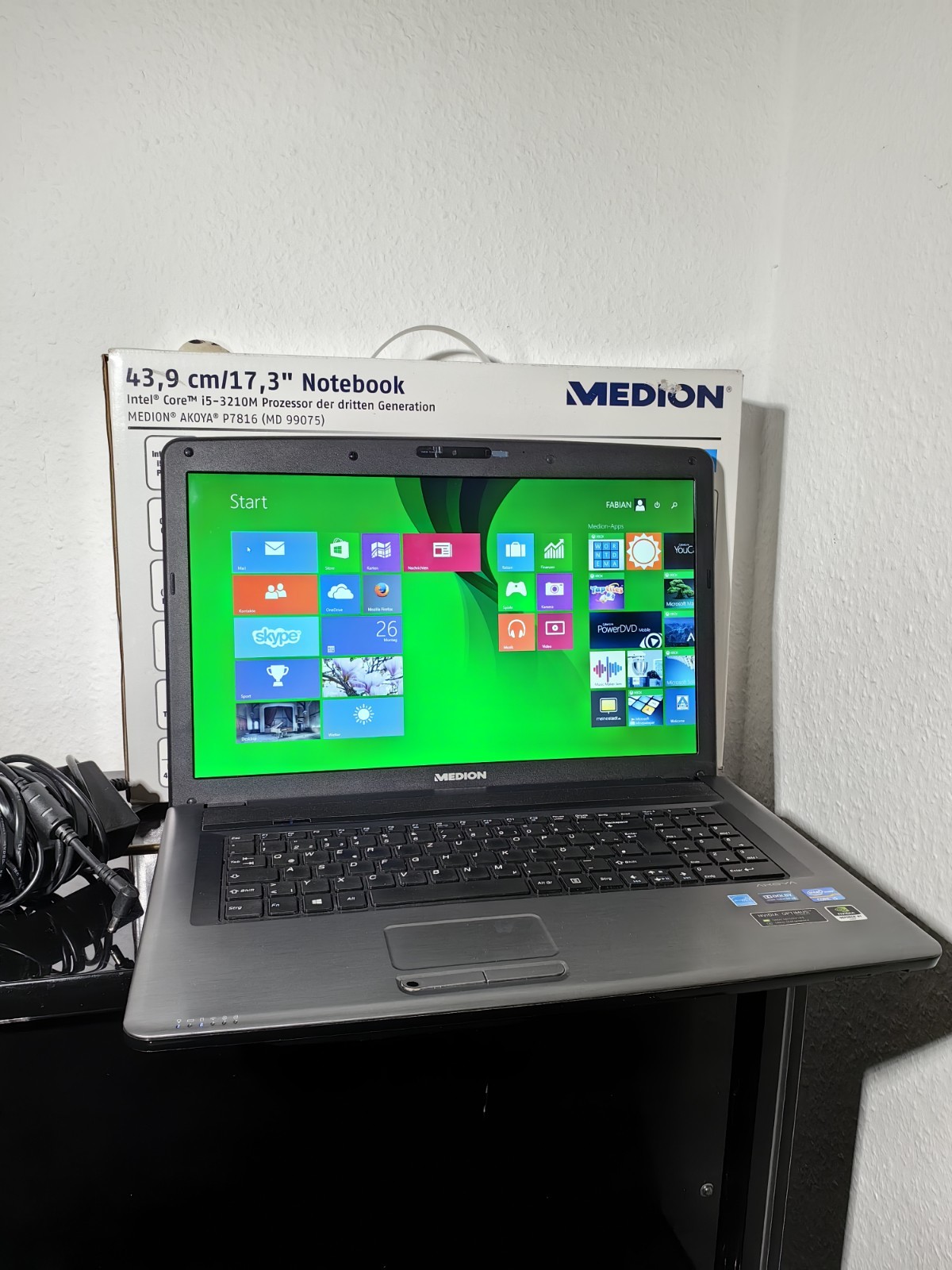 17.3″ Medion Akoya P7816 Notebook Intel i5 MD99075 Laptop PC USB