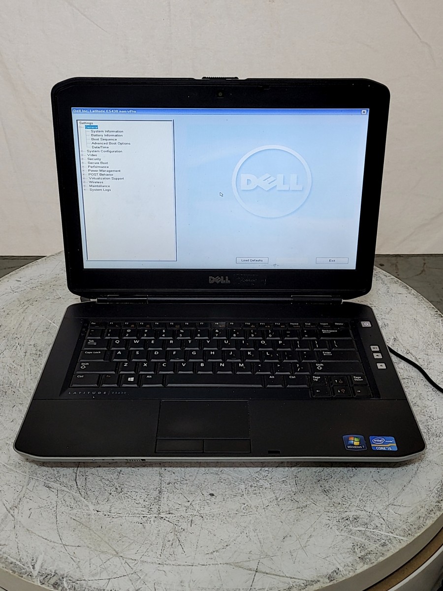 DELL LATITUDE E5430 NON-VPRO R98M9 14″ Laptop I5-3210M 4GB SEE NOTES