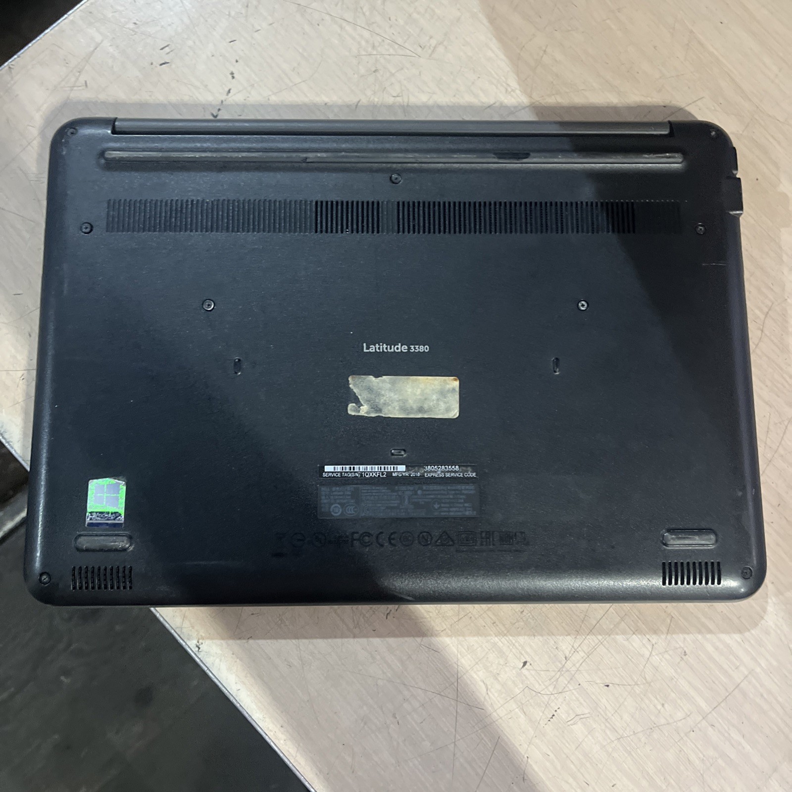 DELL LATITUDE 3380 INTEL CORE I3-6006U 2.00GHZ 8GB RAM NO HD