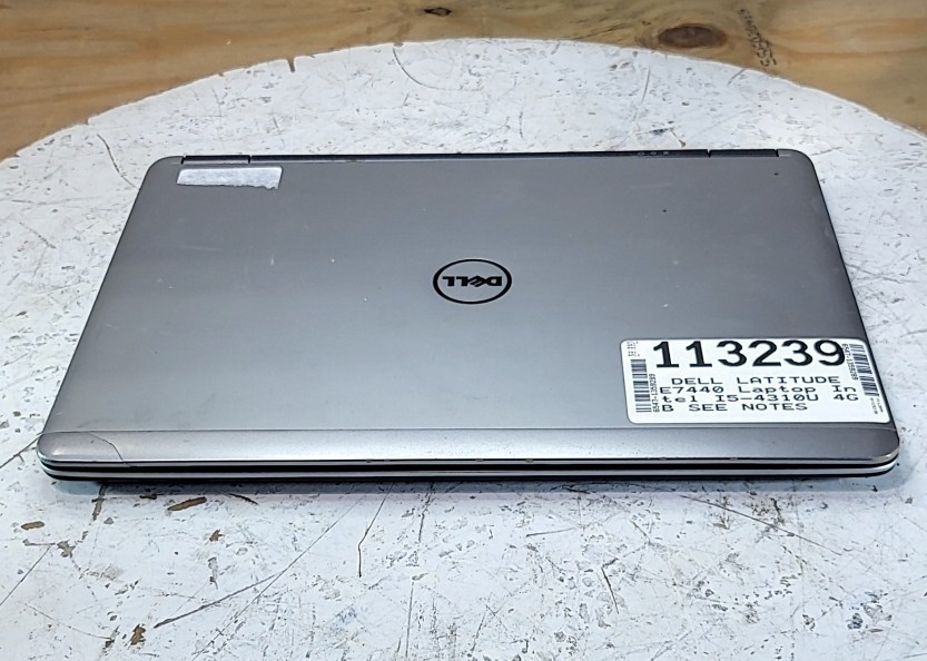 DELL LATITUDE E7440 Laptop Intel I5-4310U 4GB SEE NOTES