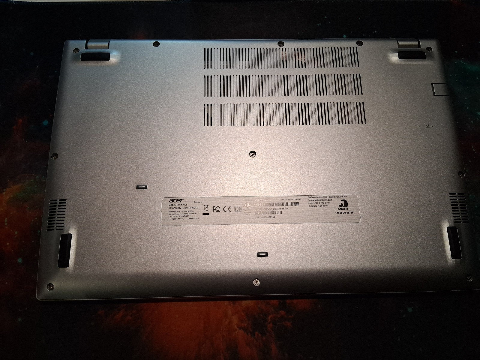 Acer Aspire 5 N20C5 15.6″ Pentium N6000 12GB RAM 1028GB SSD Linux Mint