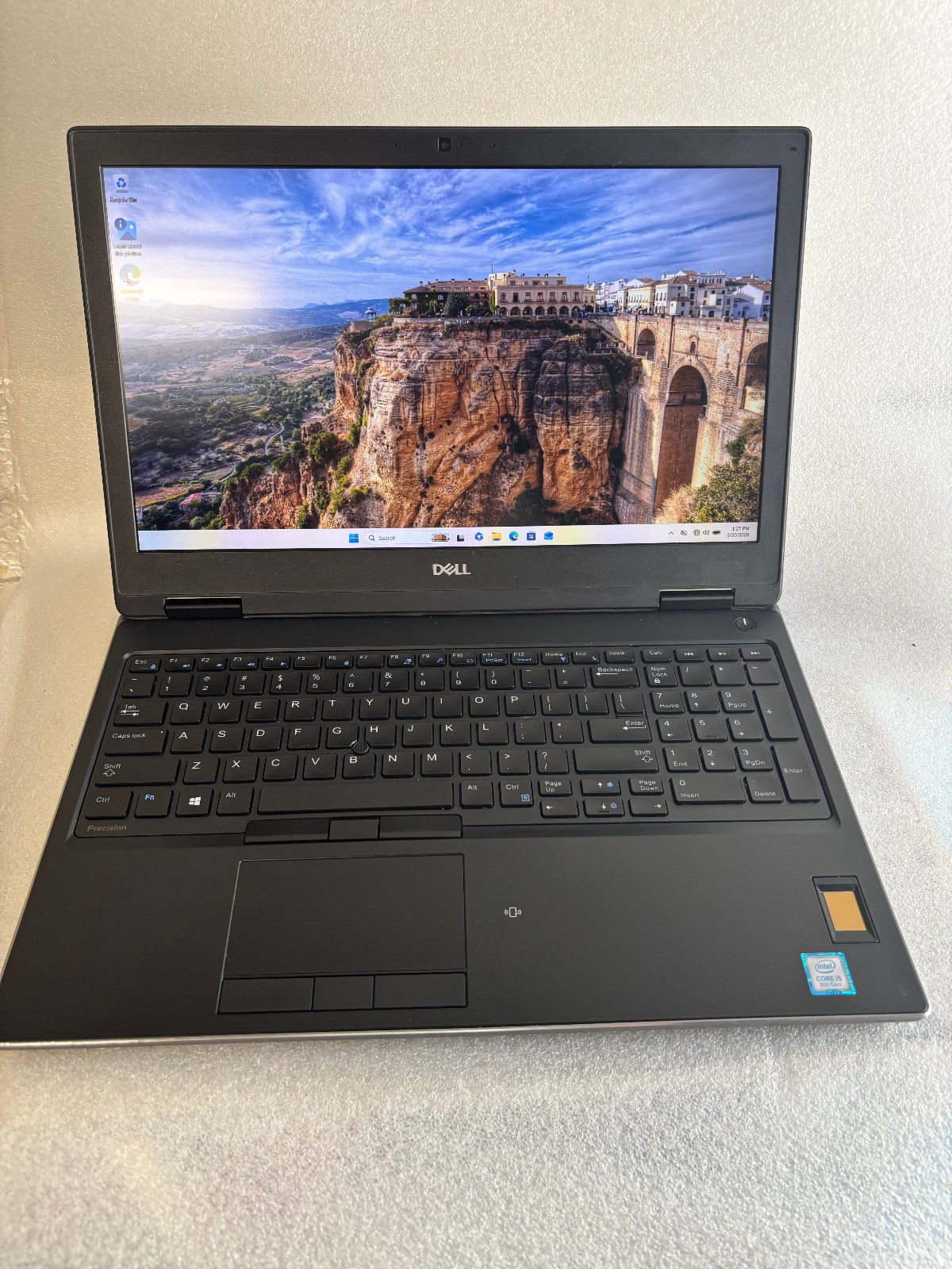 DELL PRECISION 7520 i5-8400H 2.5GHZ RAM 16GB NVME 512GB NVIDIA P3200 BLUETOOTH