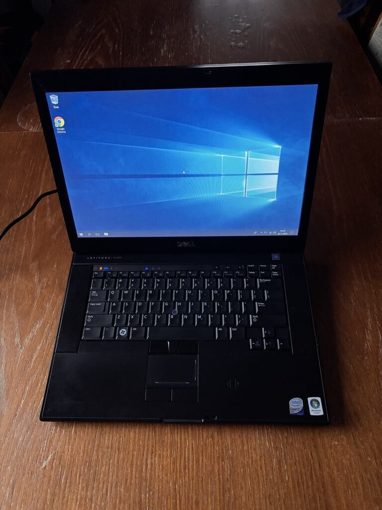 Dell Latitude E6500 Laptop 4GB Windows 10 made 2B like W7 Office2010 WkGr8NewBat