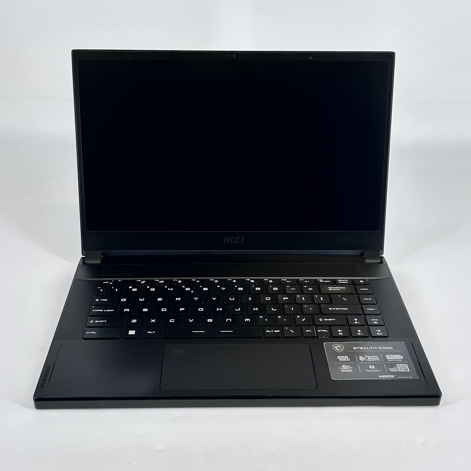 MSI Stealth GS66 15.6 240Hz 2K 2.9 GHz i9-12900H 64GB 1TB SSD RTX 3080 Good