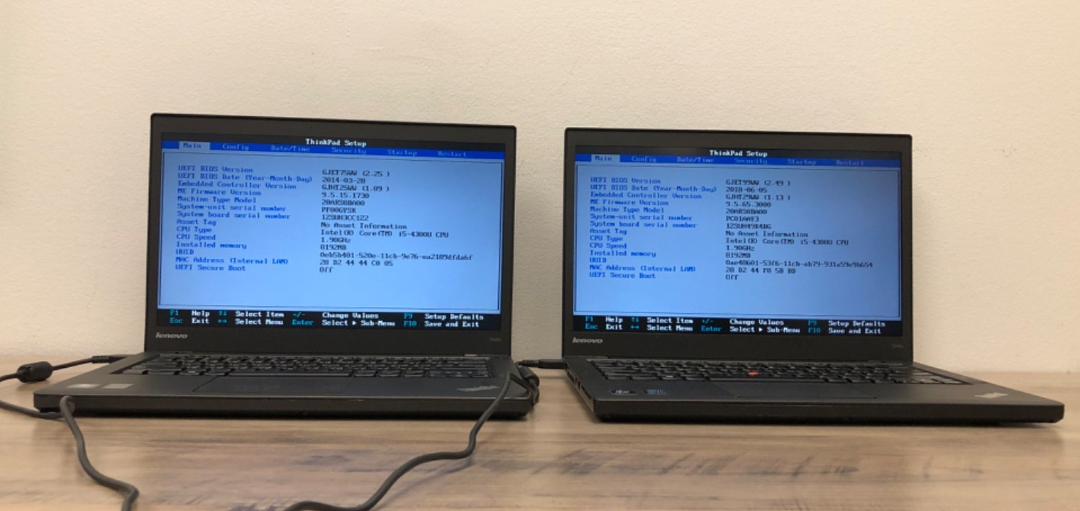 [Lot of 2] Lenovo Thinkpad T440S | Type 20AR | i5-4300U | 8GB RAM | FOR PARTS