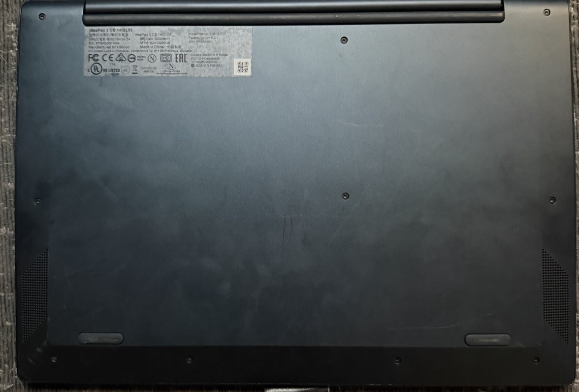 LENOVO IdeaPad 3 ChromeBook 14IGL05 14″ HD Celeron N4020 1.1GHz Intel 82C1002AUS