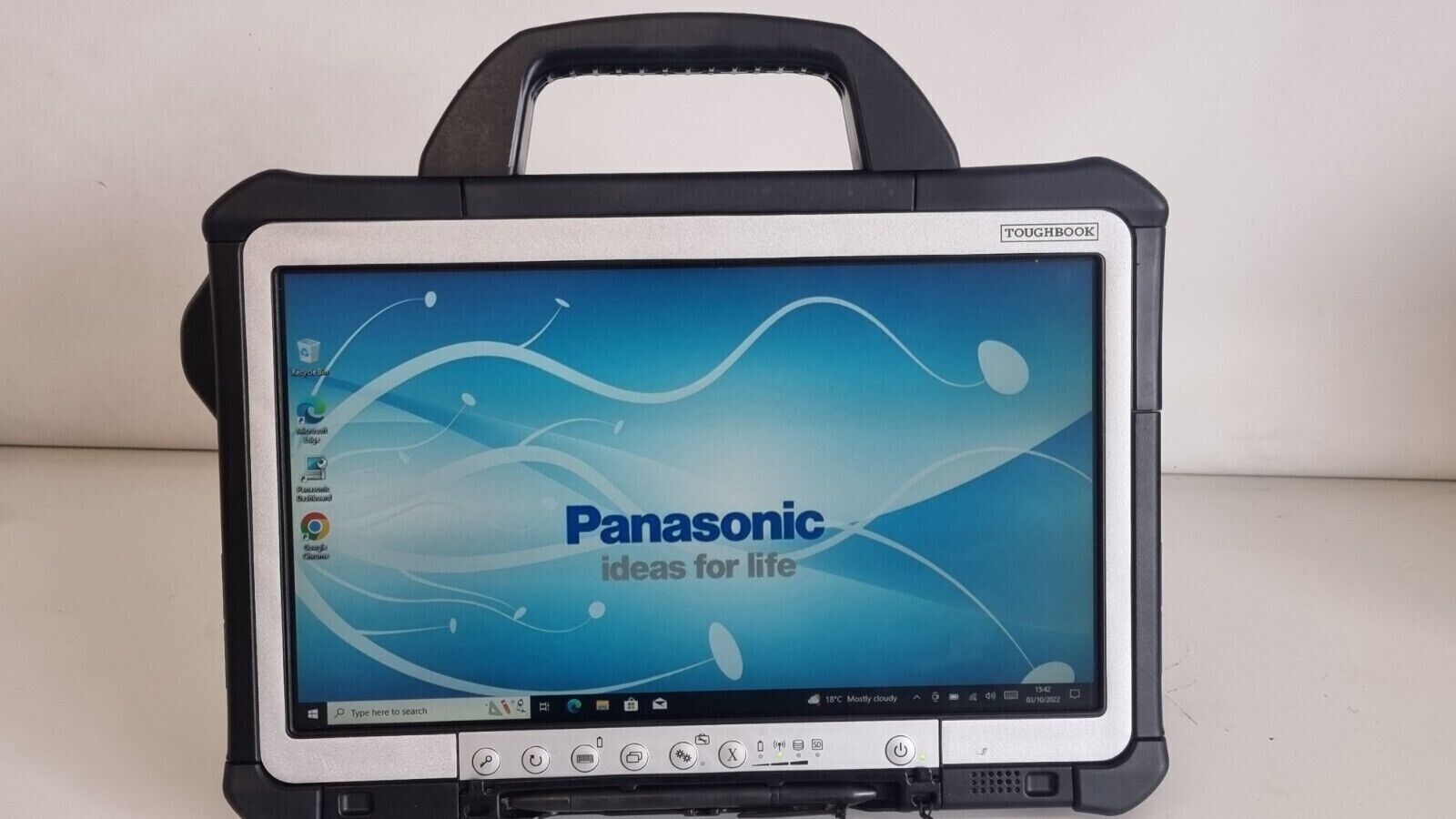 PANASONIC TOUGHBOOK CF-D1 MK3 i5-6300U 2.40GHZ 8GB 1TB SSD TAB TOUGHPAD -GRADE B
