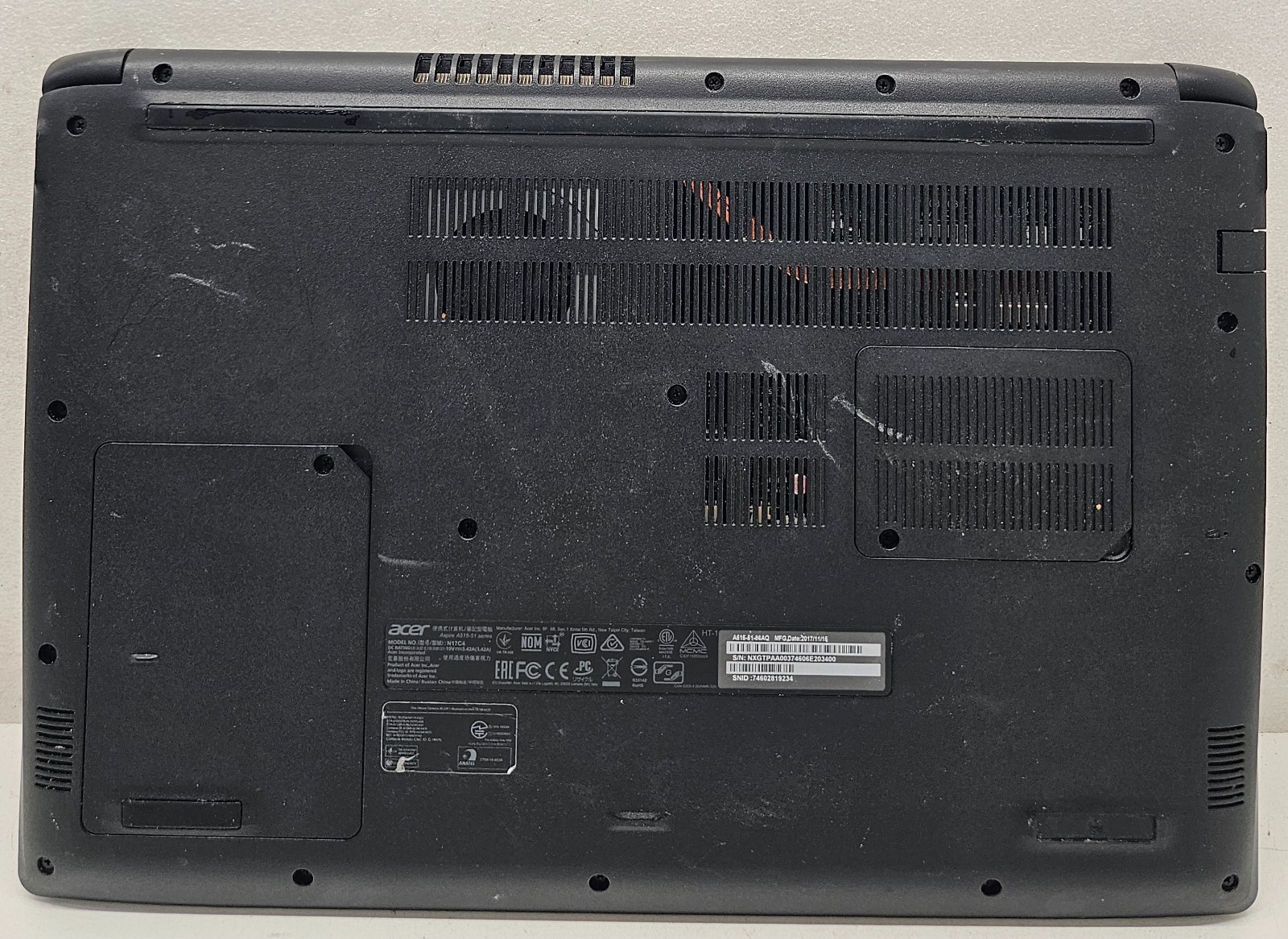 Acer Aspire 5 A515-51-86AQ Laptop Intel Core i5-8550U 8GB Ram 256GB NO OS (FL)