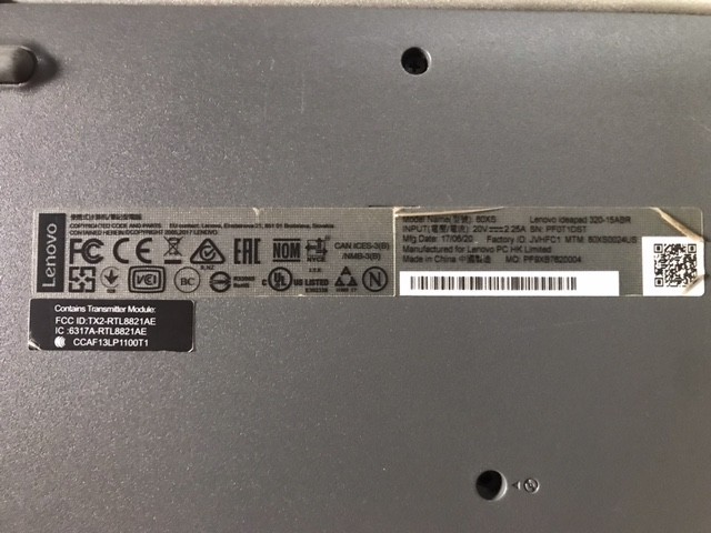 LENOVO IDEAPAD 80XS AMD A12-9720P Radeon R7 2.70GHz 8GB RAM 932GB HDD