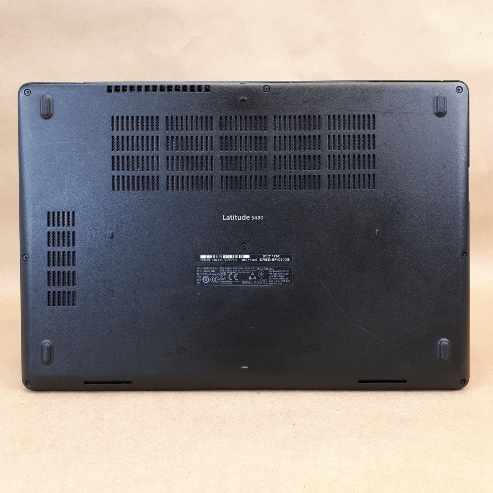 Dell Latitude 5480 14″ Laptop i5-7440HQ 4GB RAM *Working* No DIsplay/SSD H4037