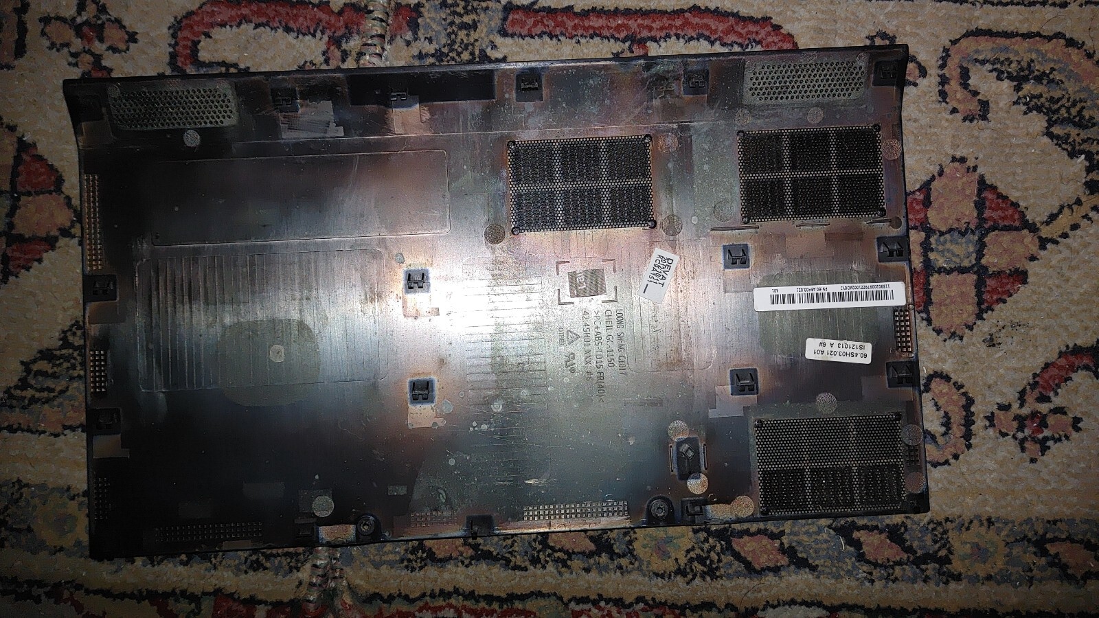 Lenovo G580 DC jack LCD display Hinges keyboard DVD caddy trackpad SD reader