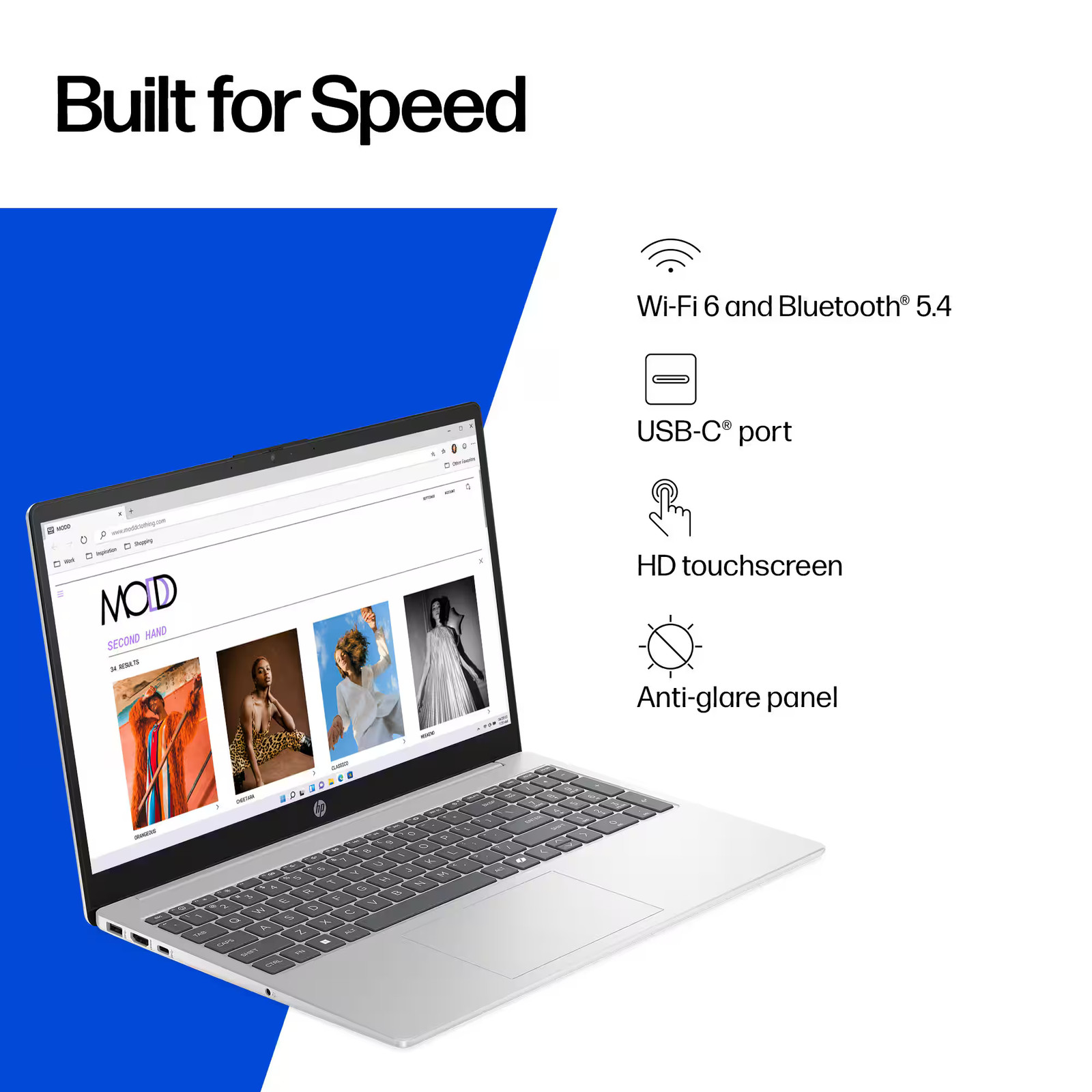 HP 15-FD0153DX 15.6″ HD Touchscreen Intel Core i3-1315U 8GB 256GB WIN11 H