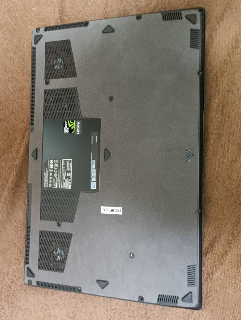 MSI Gaming Laptop GTX 1050 Ti 15.6 inch FHD i7-7700HQ 16GB RAM 128GB SSD 1TB HDD