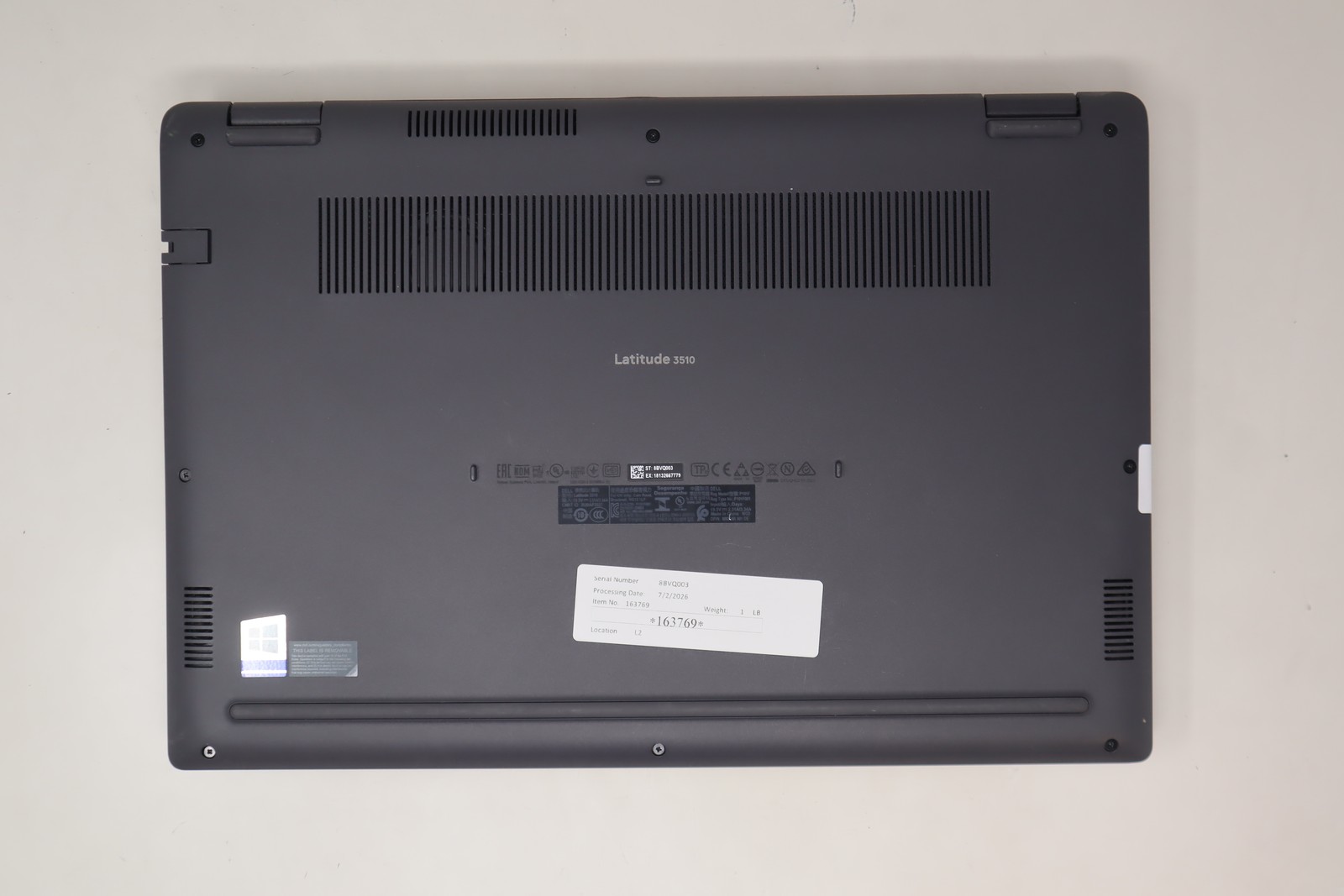 Dell Latitude 3510 Laptop Intel Core i5 10th Gen 8GB RAM 256GB SSD Win 11 Pro