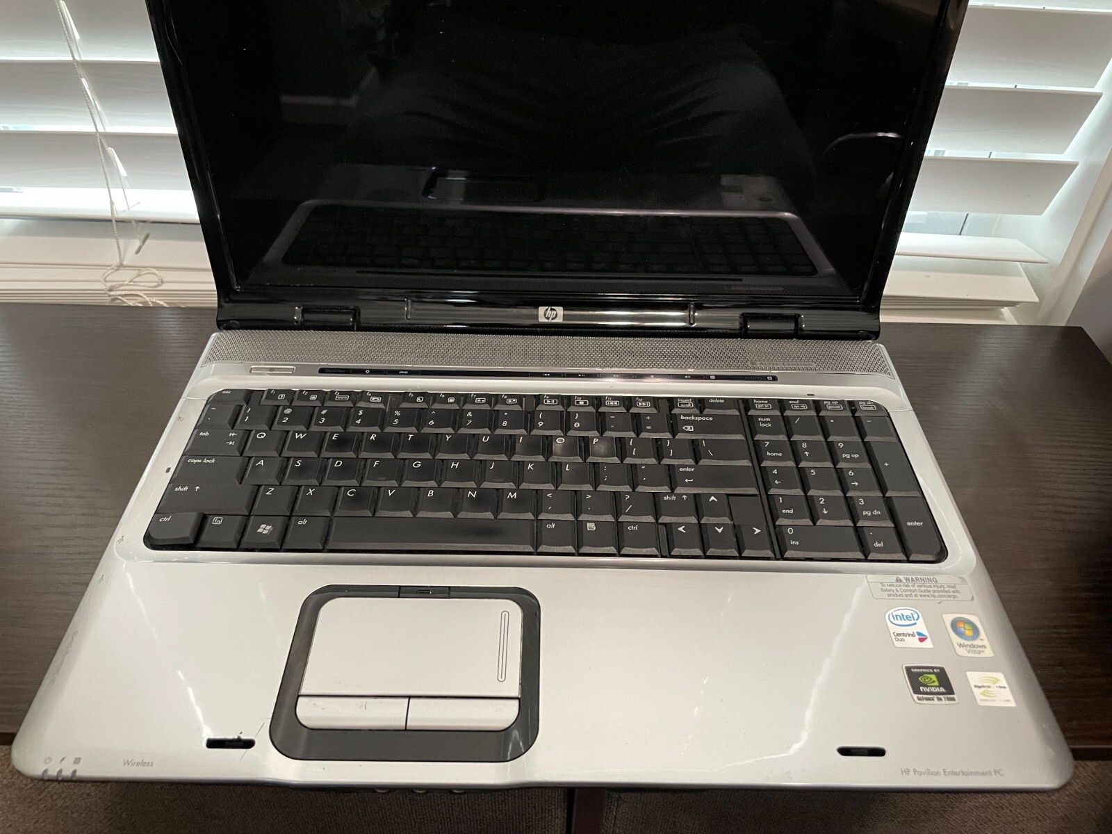 hp pavilion dv9000 laptop for Parts no ram no h.d.