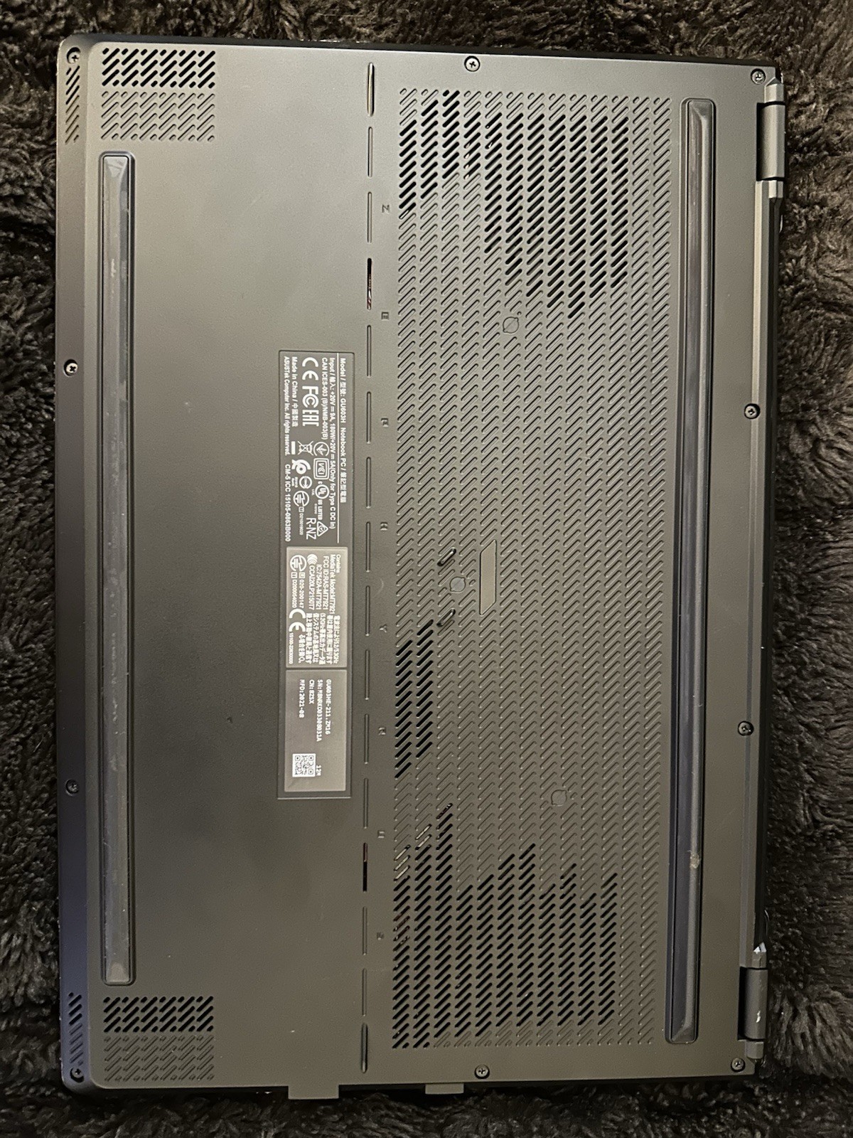 ASUS ROG Zephyrus M16 GU603 165Hz QHD+ 2021 2.5 GHz I9-11900H 16GB 1TB RTX 3060