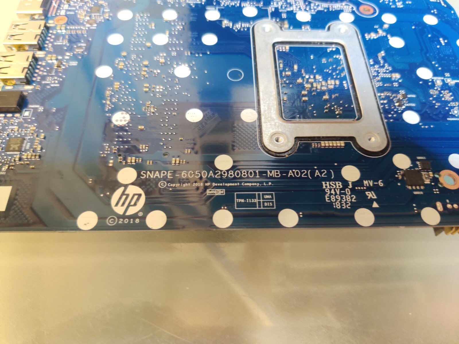 HP 17-BY MOTHERBOARD L22741-601 N4000 INTEL UHD 600 6050A2980801-MB-A02 #