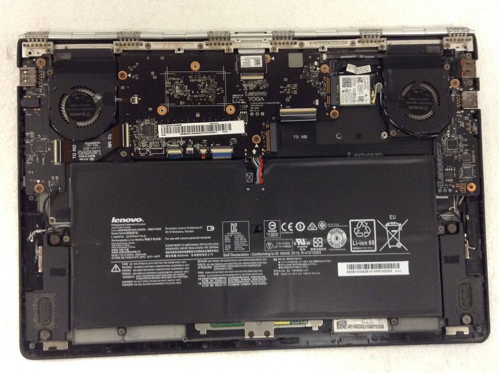 Lenovo Yoga 900-13ISK2 80UE 13.3″ i7 2-in-1 Laptop, FOR PARTS As-Is, FREE SHIP