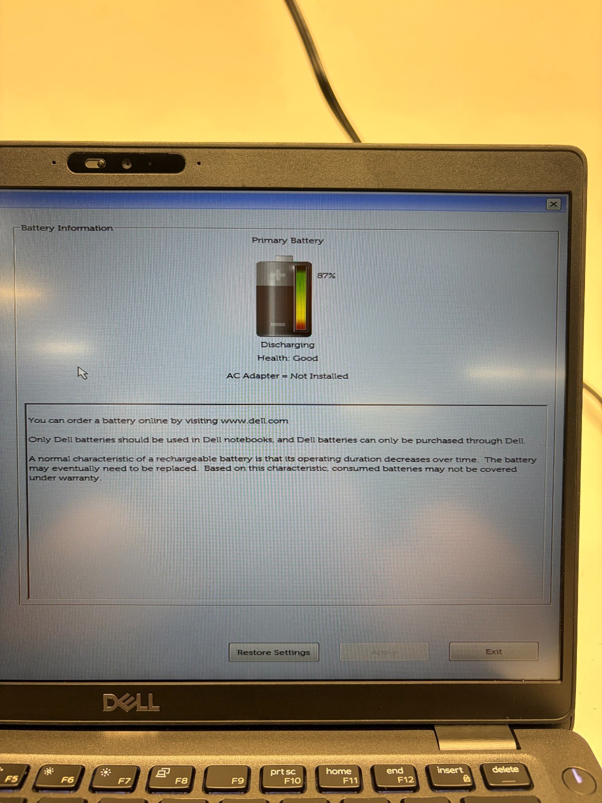 Dell Latitude 5400 w/ Power Supply