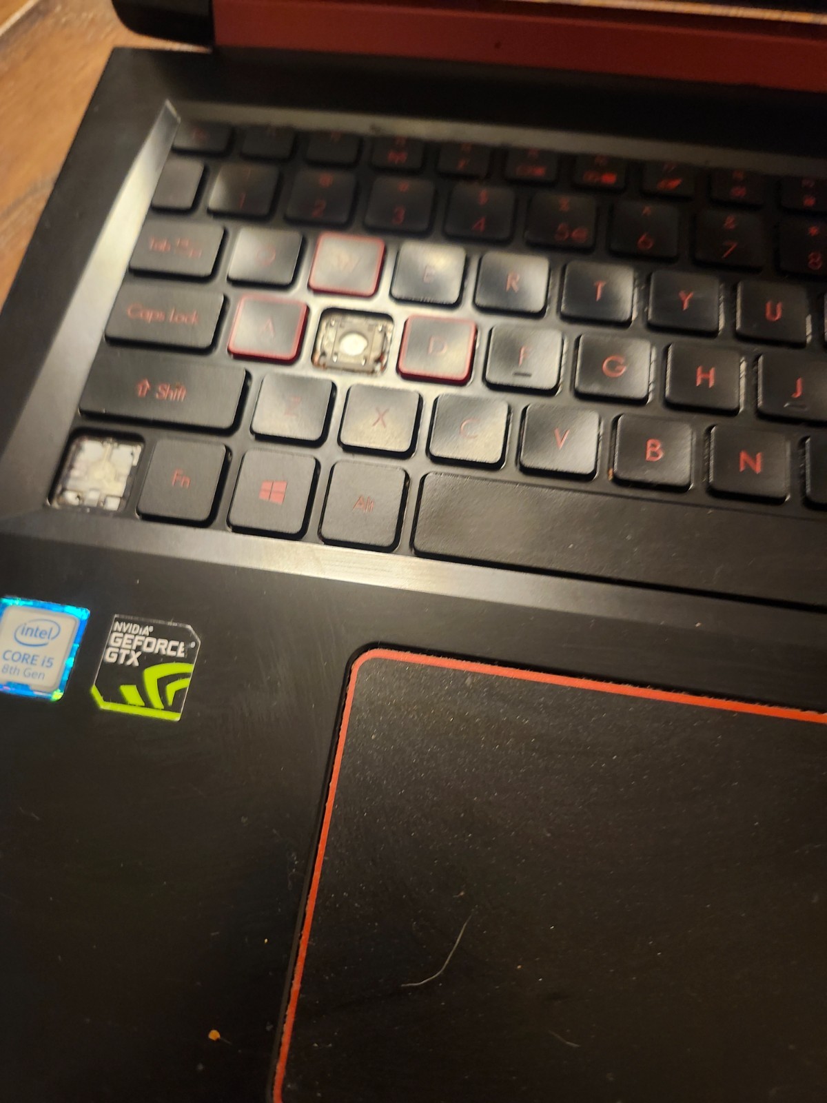 Acer nitro 5 laptop gtx 1050 i5 8300H Windows 11 workingrk