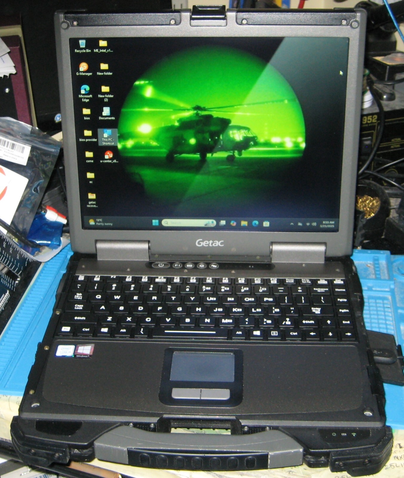 Getac B300-G7 Toughbook, i5-8250U@1.6ghz,1tB SSD,16Gb RAM, Fully Custom uBlx GPS