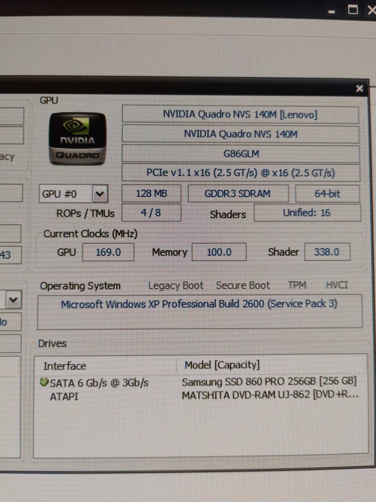 Lenovo T601F Frankepad NEW BOARD! BRIGHT NEW LCD 15″ UXGA IPS laptop T60+T61