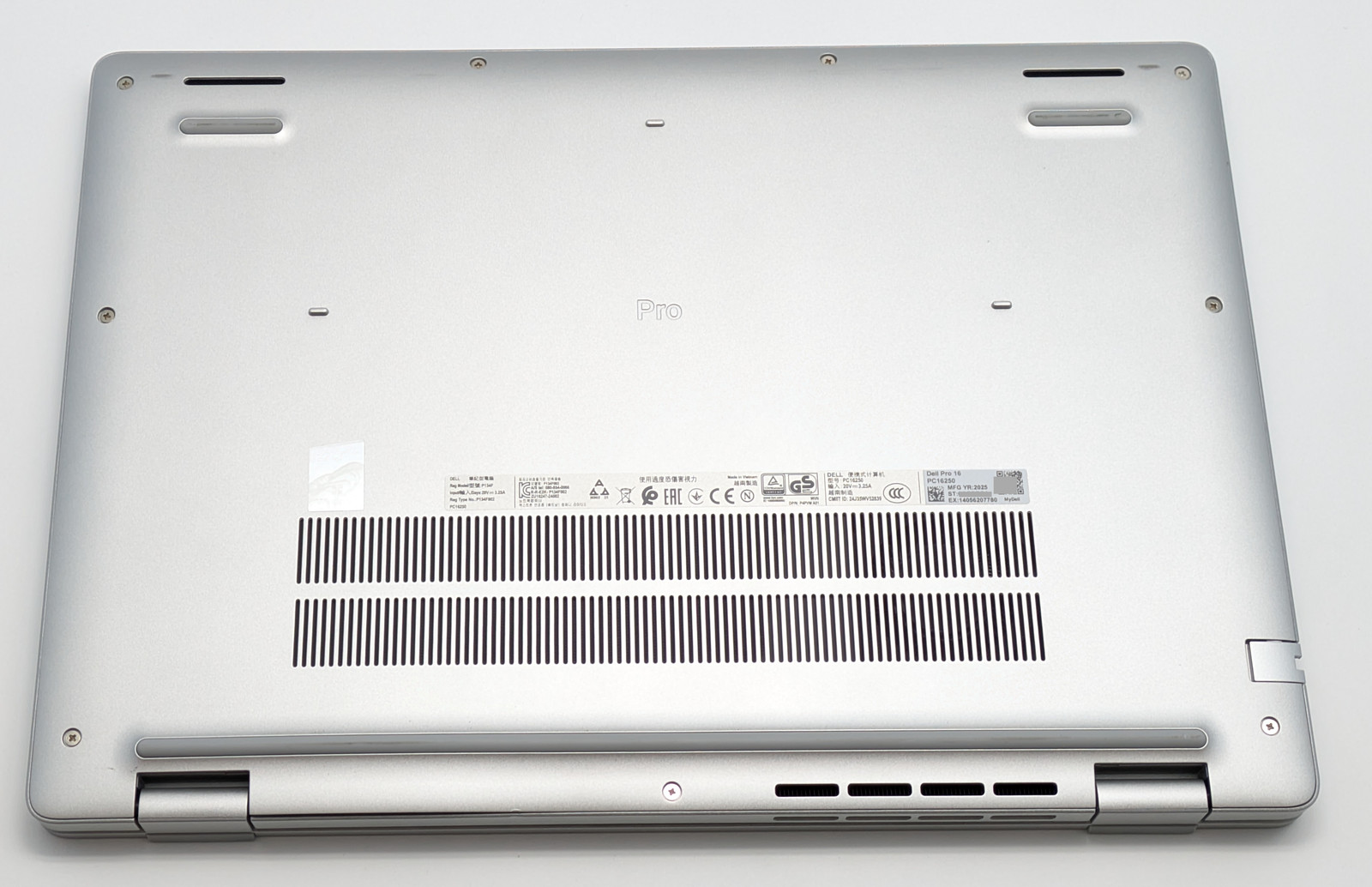Dell Pro 16 PC16250 16″ Ultra 5 235U 16GB DDR5 256GB SSD Windows 11 Home
