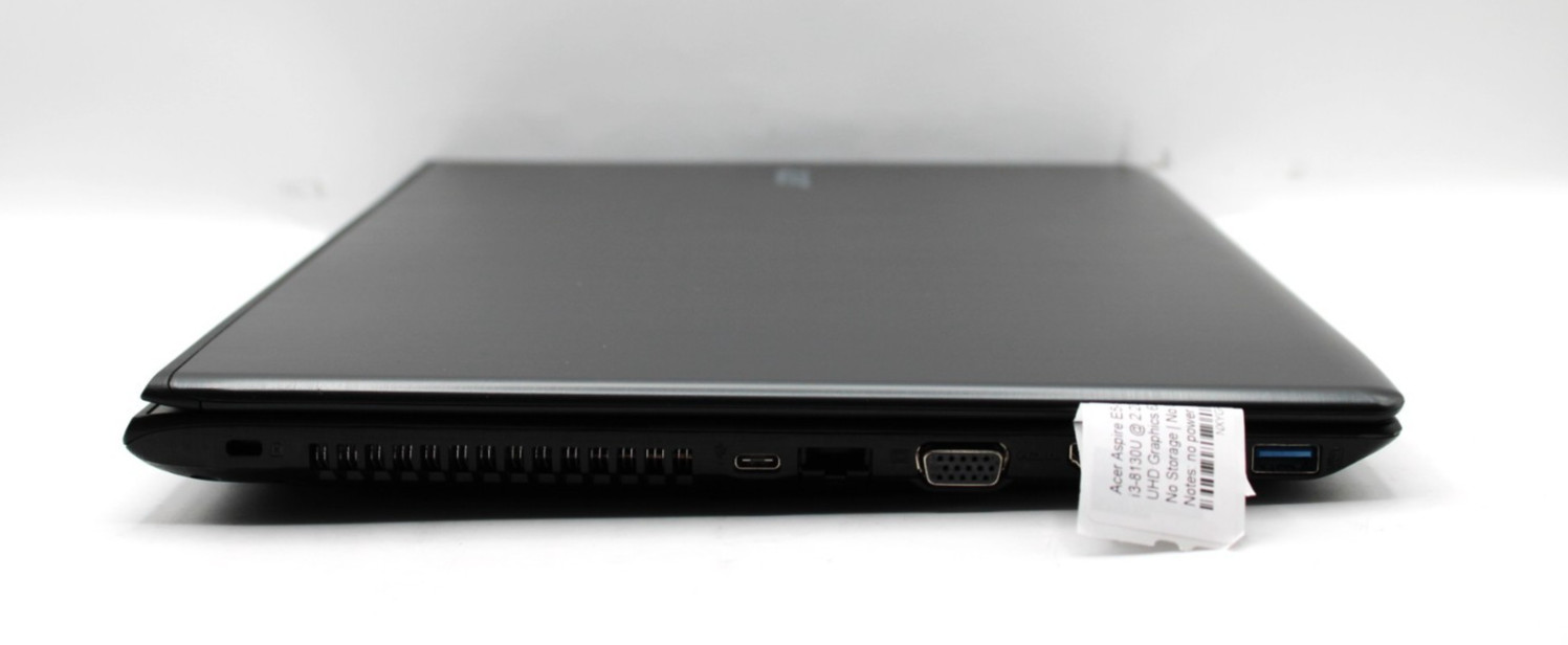 Acer Aspire E5-576 i3-8130U@2.20GHz 4GB DDR3 NO STORAGE OR OS *PARTS/REPAIR*