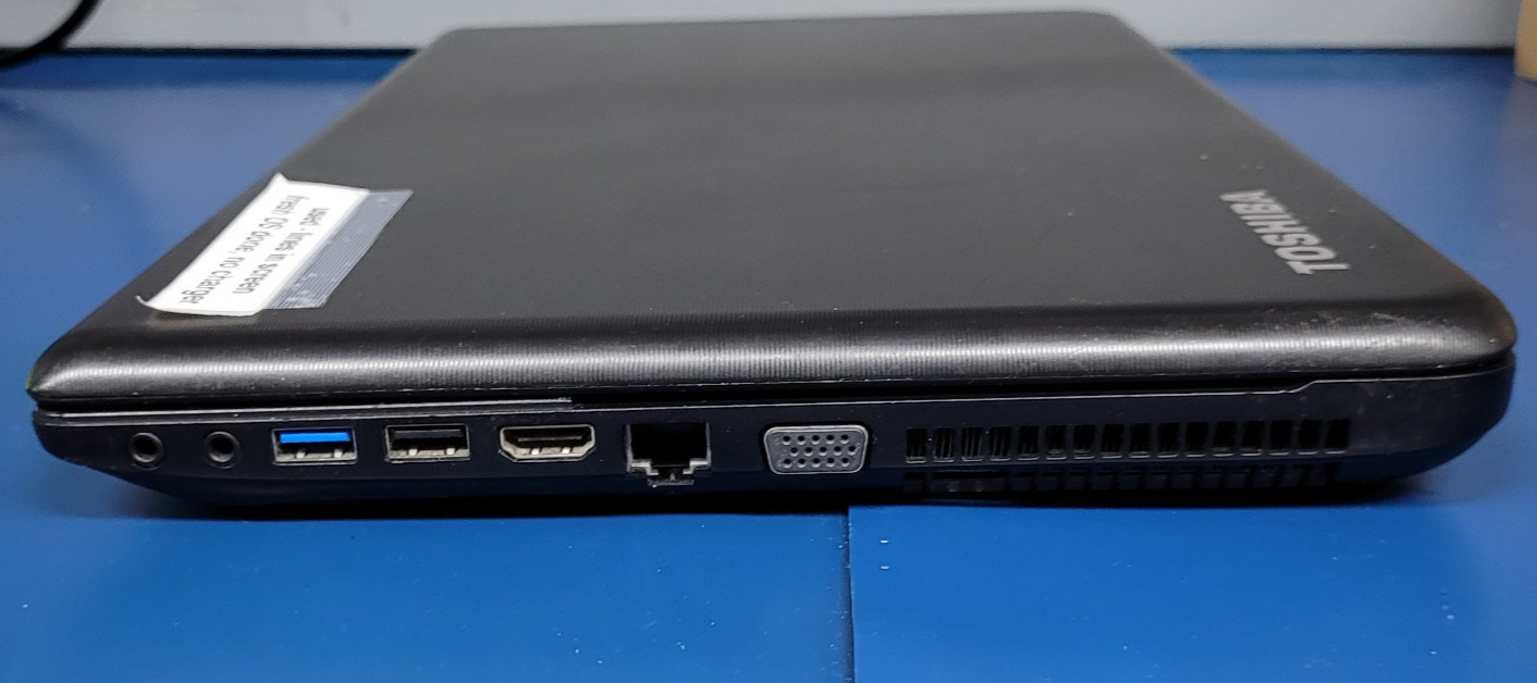 Toshiba Satellite C55-A5100 Intel i3 -3120M@2.50 GHz / 6GB RAM/ 750 GB HD Win 10