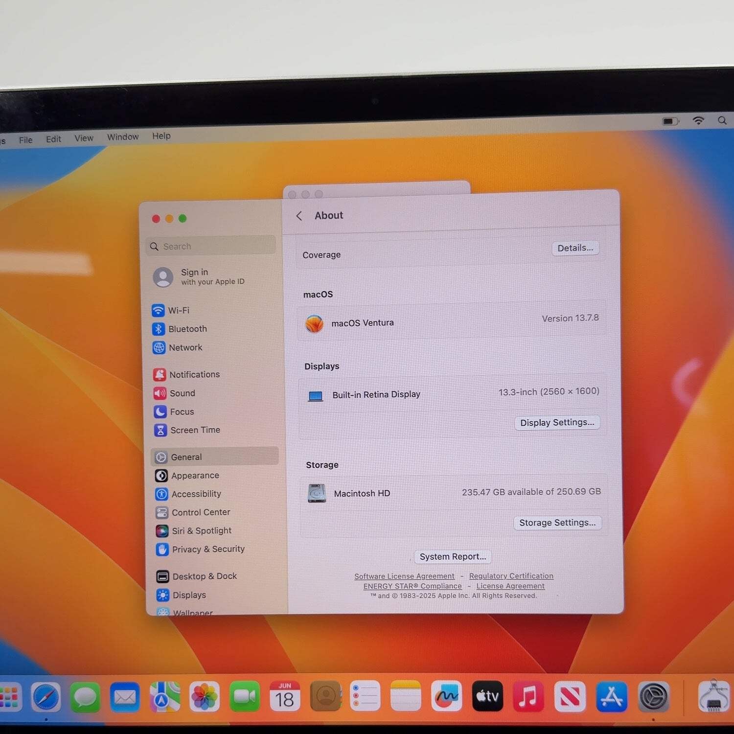 Broken 2017 Apple MacBook Pro 13.3″ i5 2.3GHz 16GB RAM 256GB SSD MPXU2LL/A