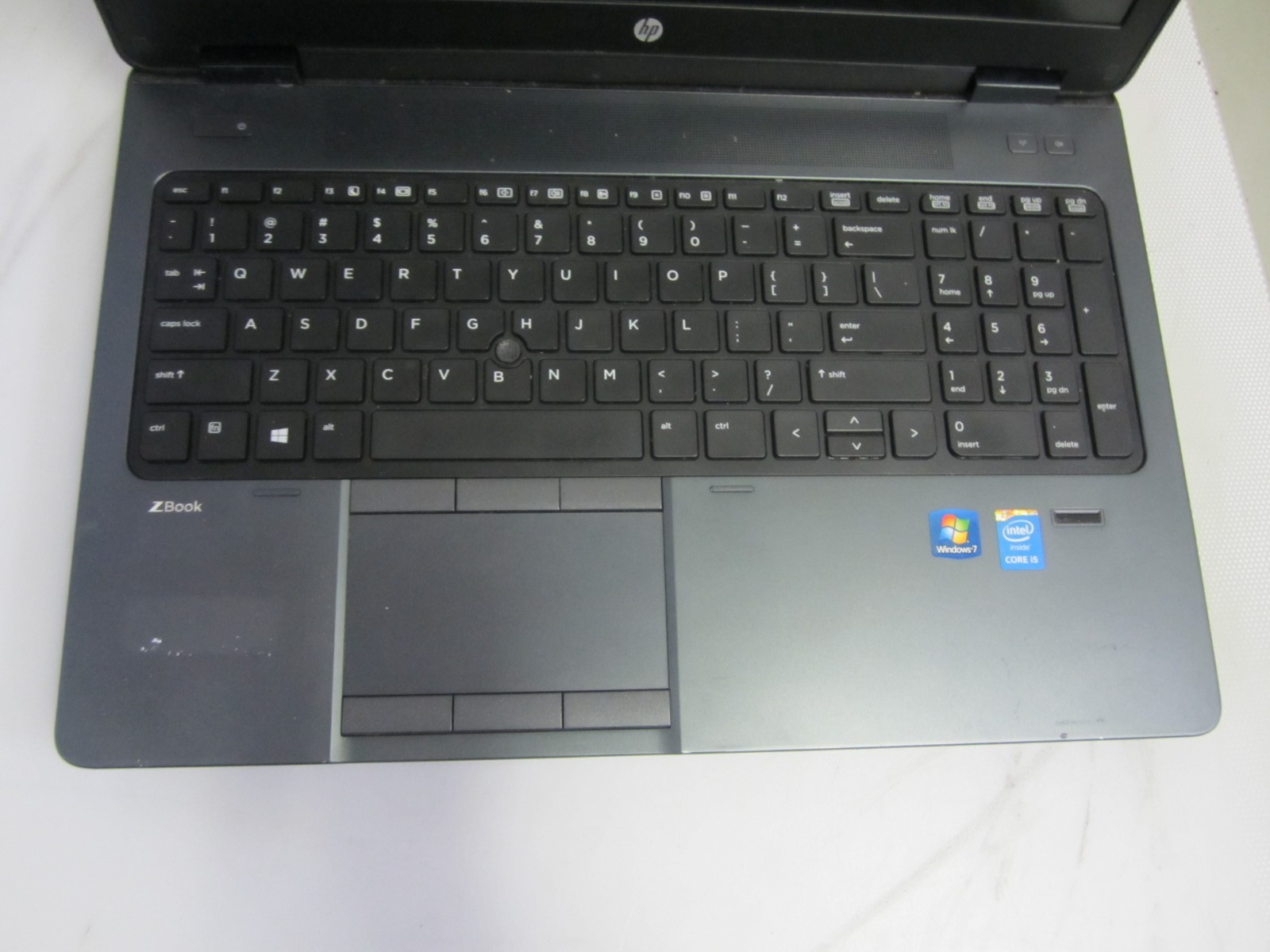 HP ZBook 15 i5-4300M 2.6GHz 16GB 750GB Laptop + AC NO OS/BTRY, BIOS, READ
