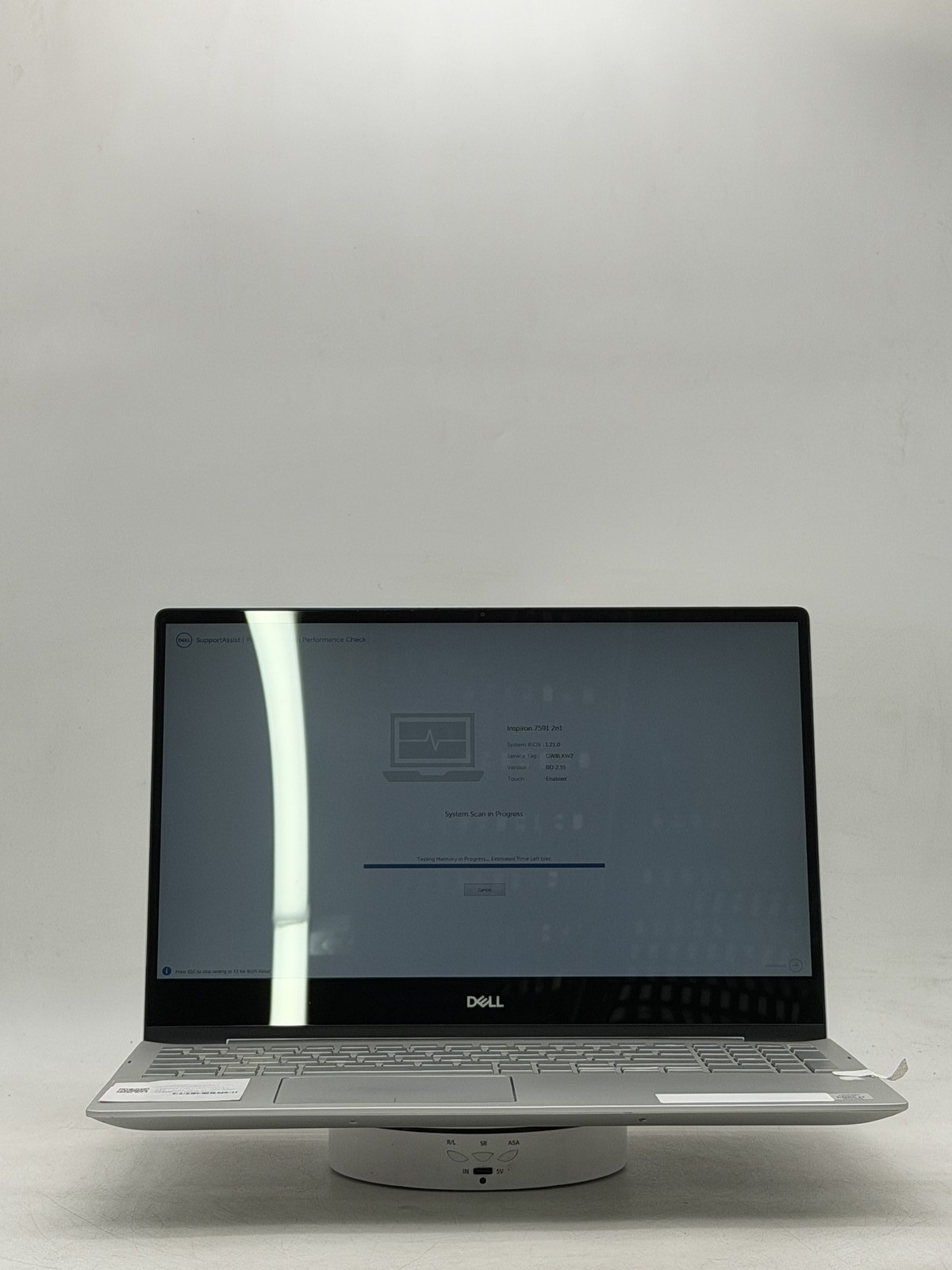Dell Inspiron 7591 (2n1) 15.6″ i7-10510U 12GB 256GB NO OS Read
