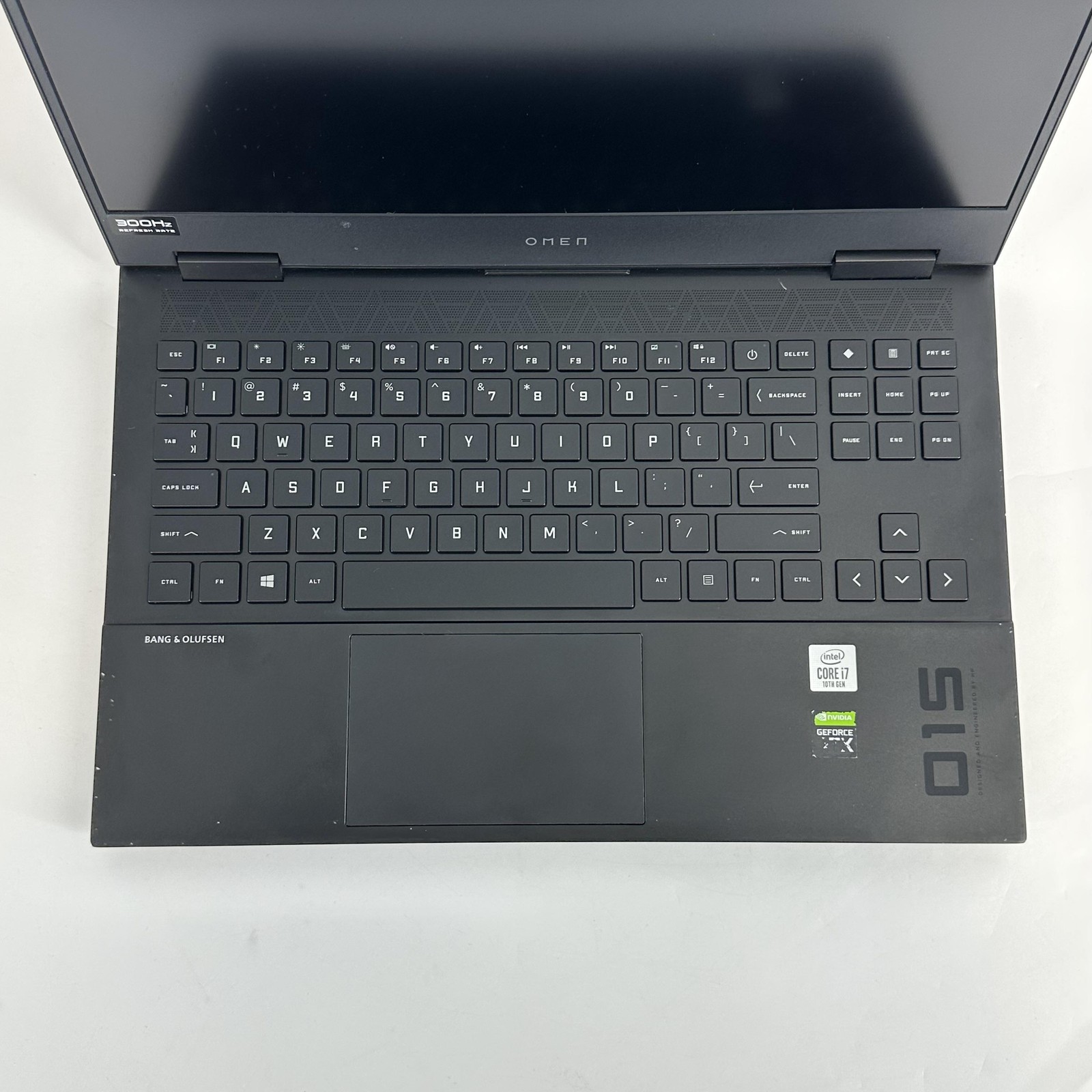 HP Omen 15 FHD i7-10750H 2.60GHz 16GB 512GB SSD NVIDIA RTX 2060 Good FRAME SPLIT