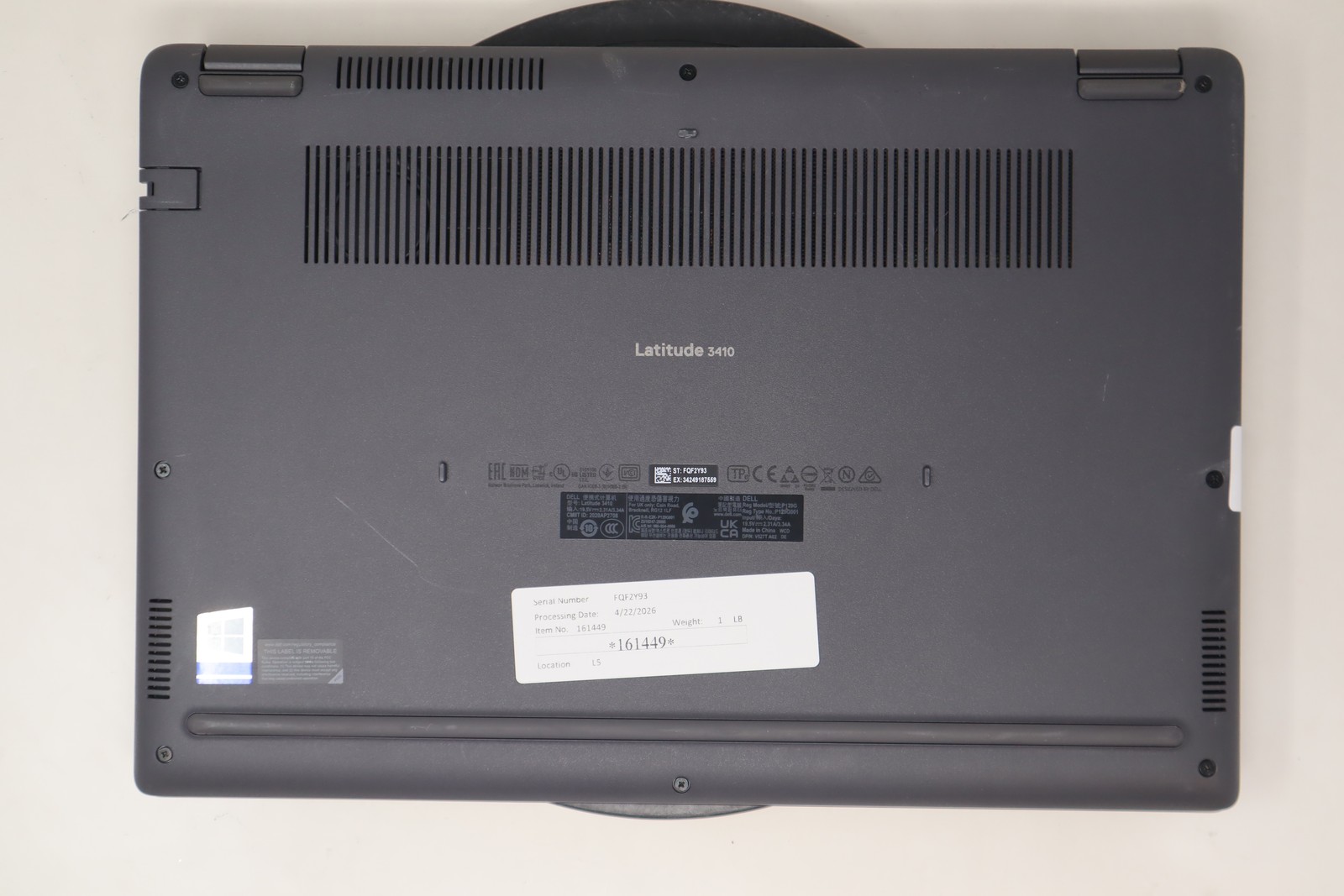 Dell Latitude 3410 Laptop Intel Core i5 10th Gen 8GB RAM 512GB NVMe Win 11 Pro