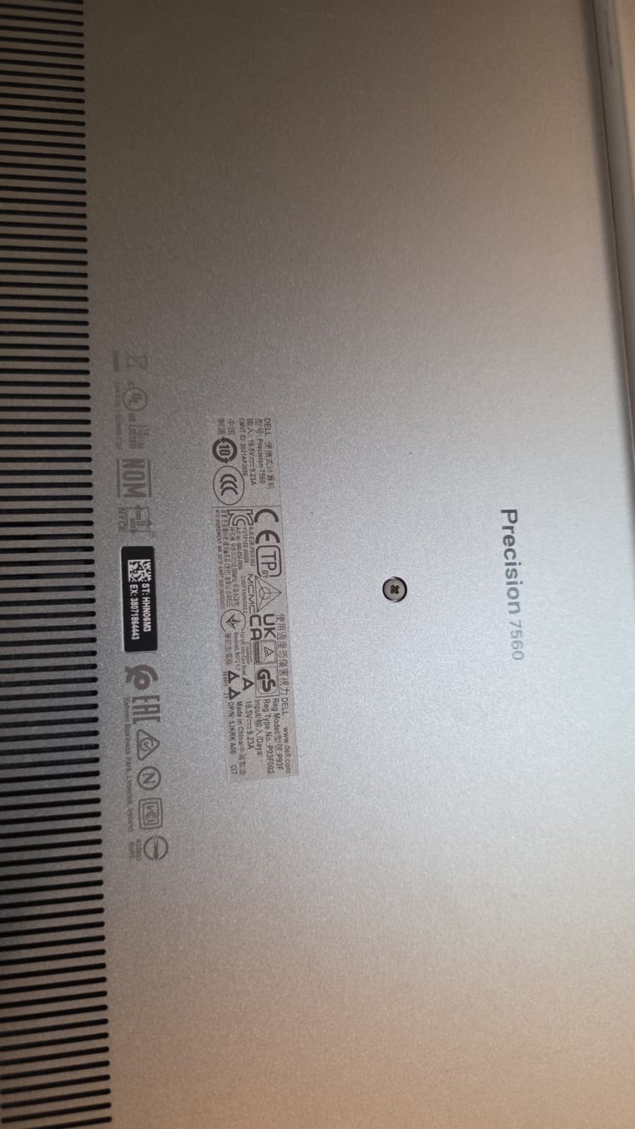 Dell Precision 7560 i9-11950H 48GB RAM 1TB NVMe NVIDIA T1200 W11Pro