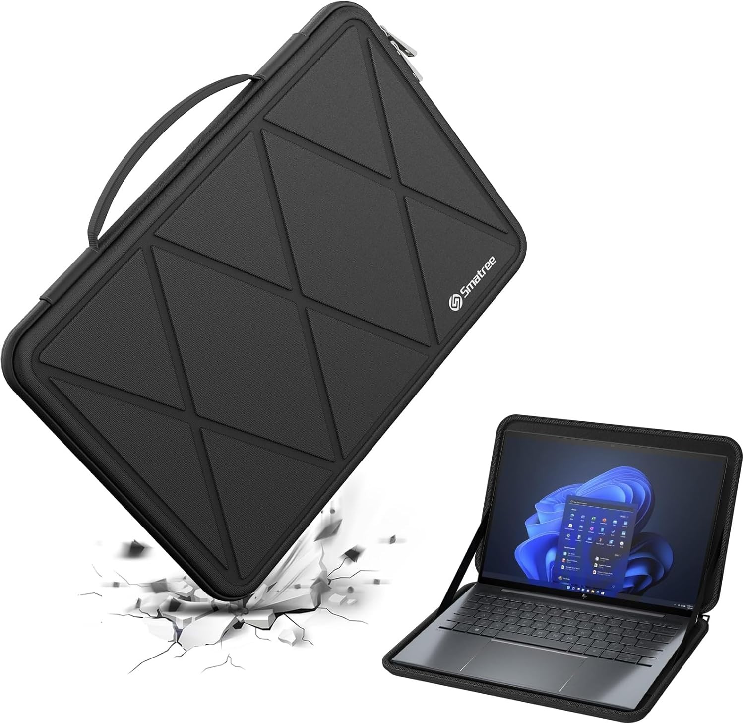 Hard EVA Protective Sleeve Case for 13.5 inch HP Dragonfly G4, Elite Dragonfly G
