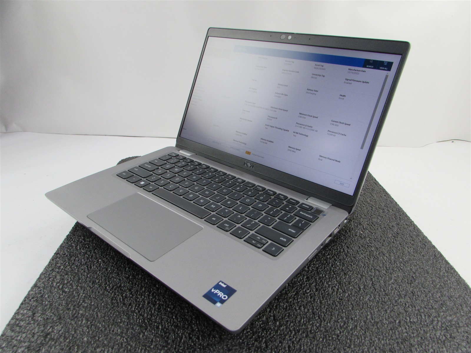 DELL LATITUDE 5330 FHD TOUCHSCREEN I5-1245U 10 CORE NO SSD 16GB RAM NO O.S