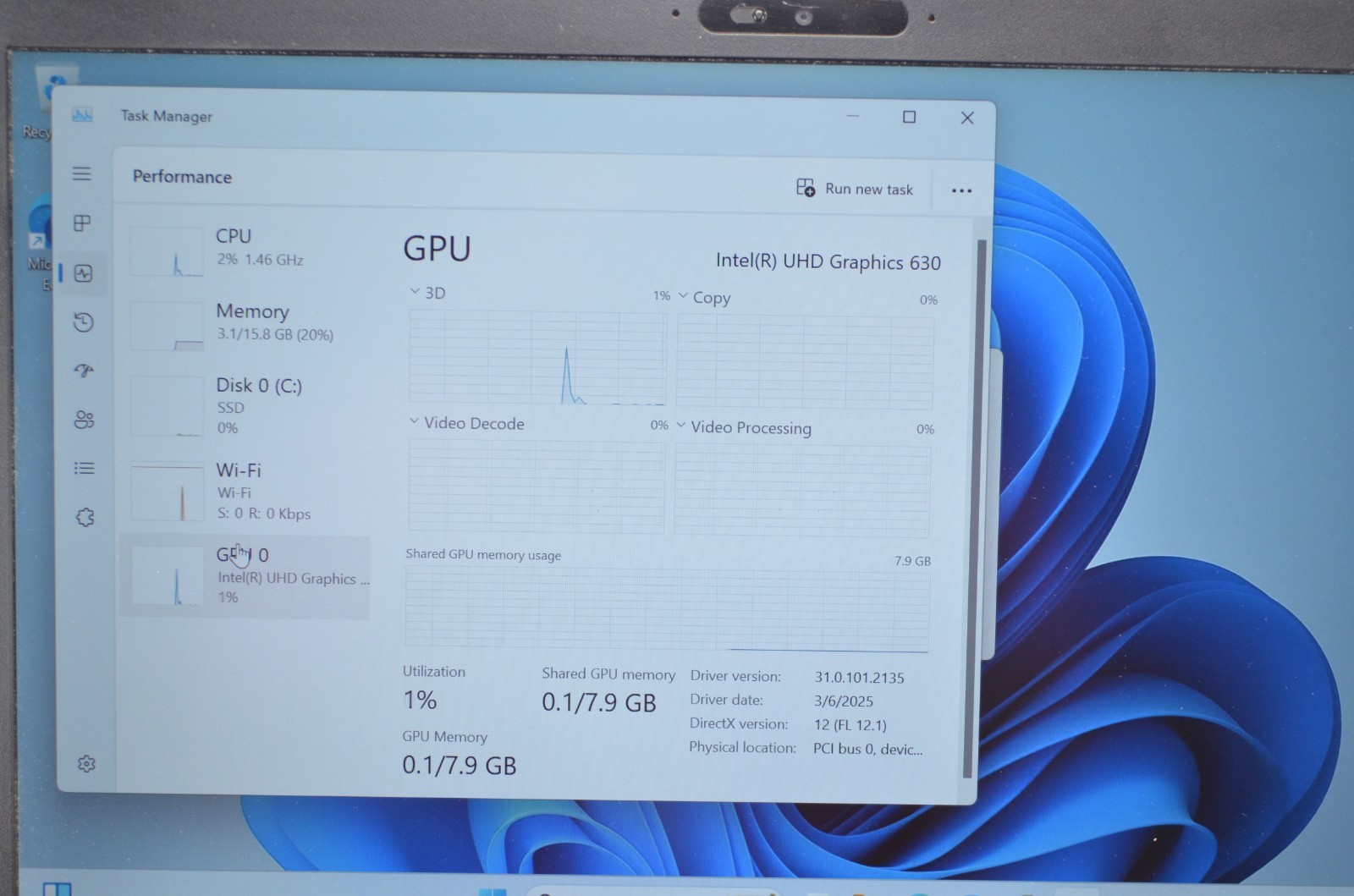 Dell Latitude 5401 14″ i5 9400H 16GB RAM 256GB NVMe SSD Windows 11 Pro Grade C