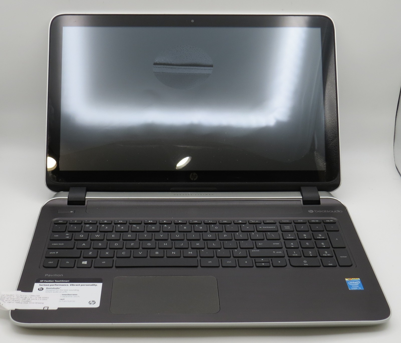 HP Pavilion 15 | i5-4210U @ 1.7GHz | 12GB DDR3 | 256GBSSD | 15″ | No OS