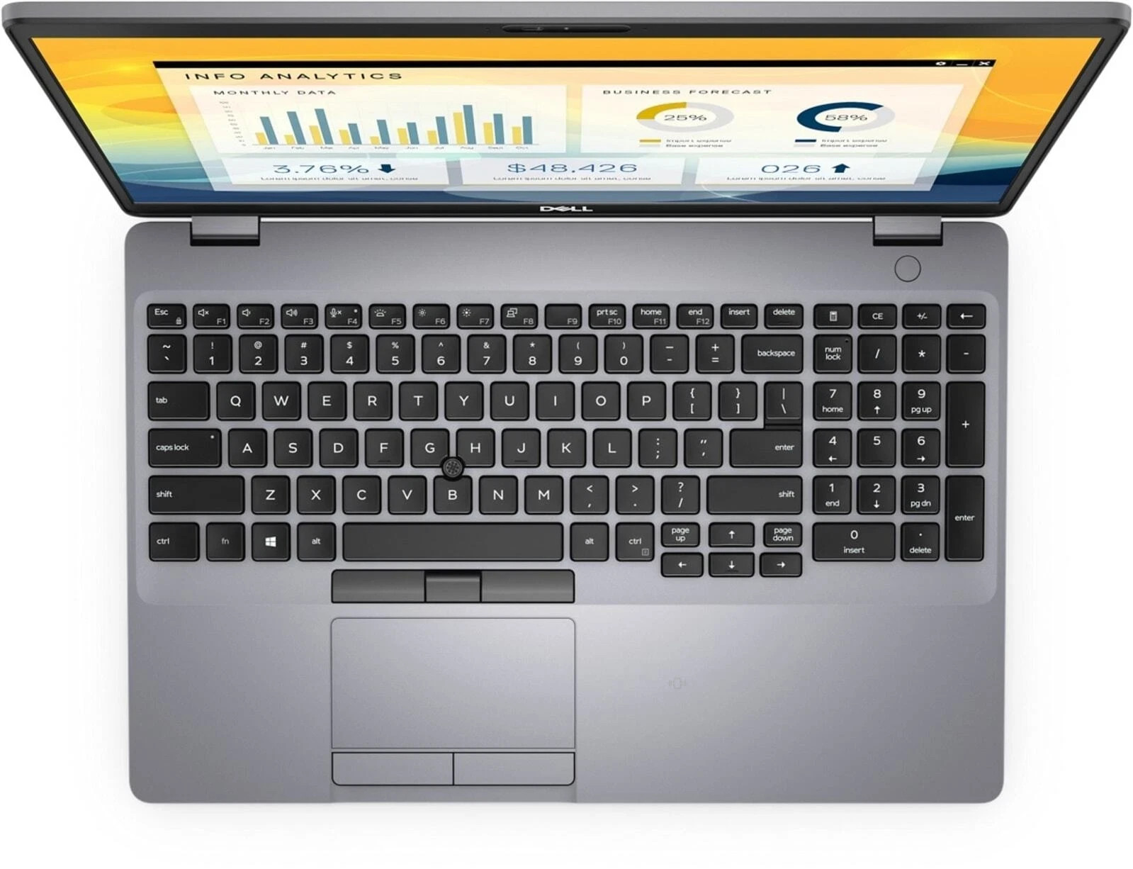 Dell Precision 3551 Laptop 15.6″ Core i7-10510U 16GB 512gb NVME W11P NVidia P520
