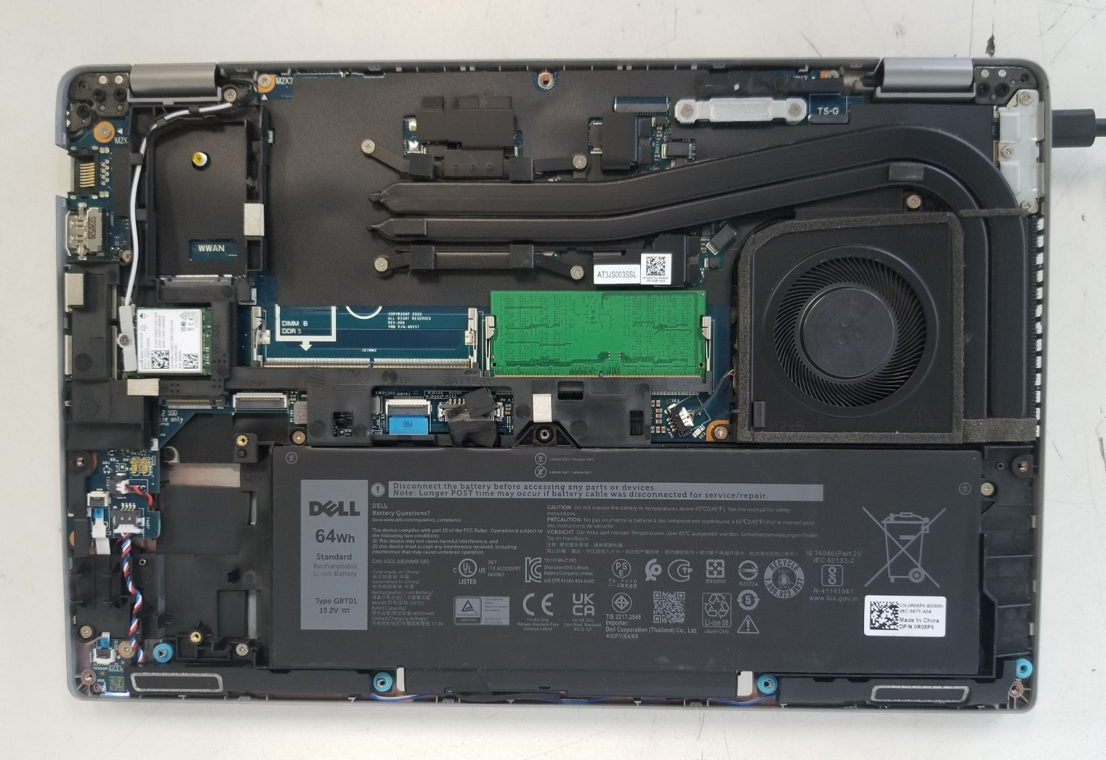 Dell Latitude 5431 14″ Intel i7-1270P 16GB DDR5 NO HDD NO OS/ FREE DELIVERY