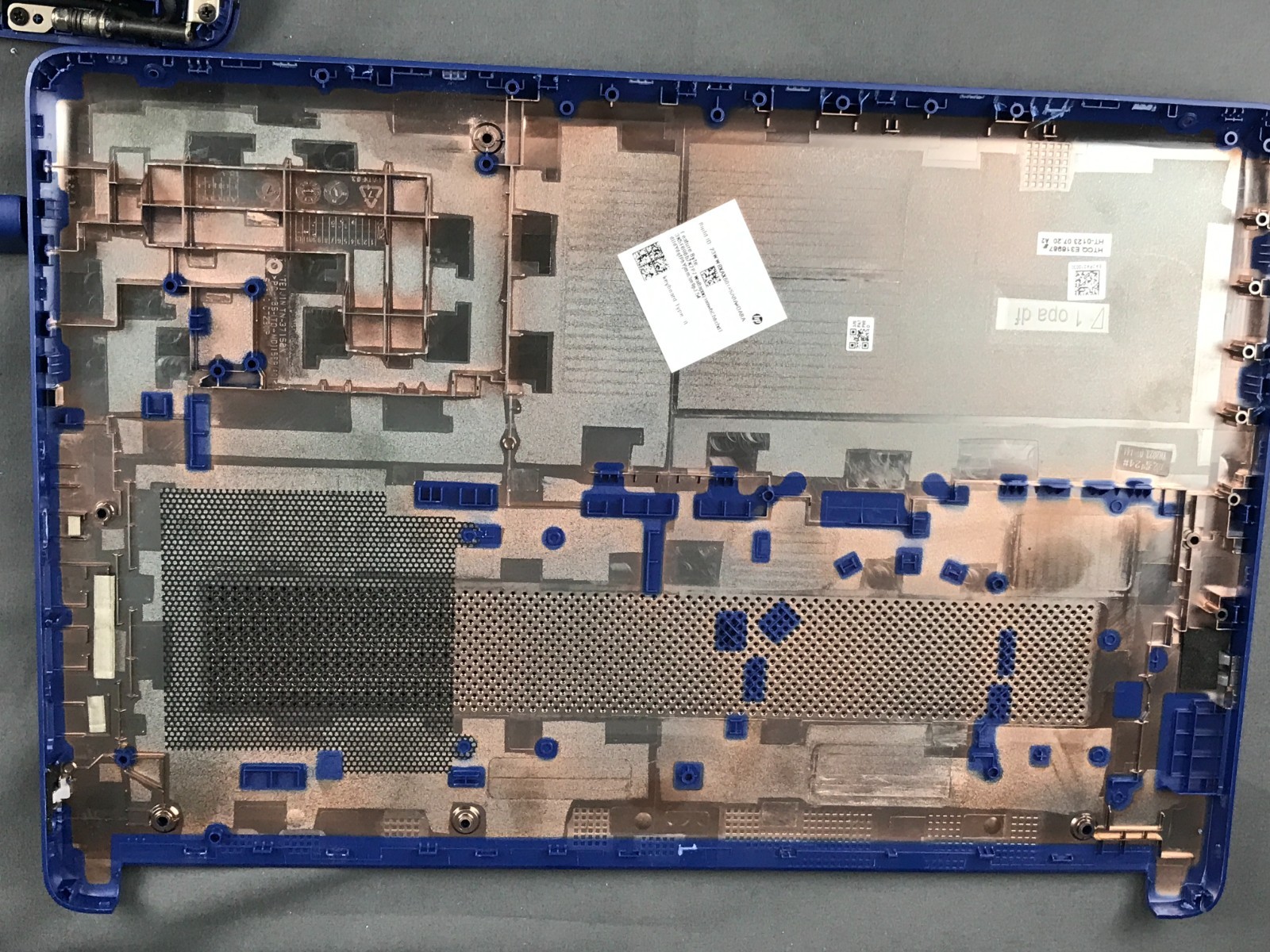 HP 14 Inch Blue Laptop Model: 14-DQ0055DX For Parts