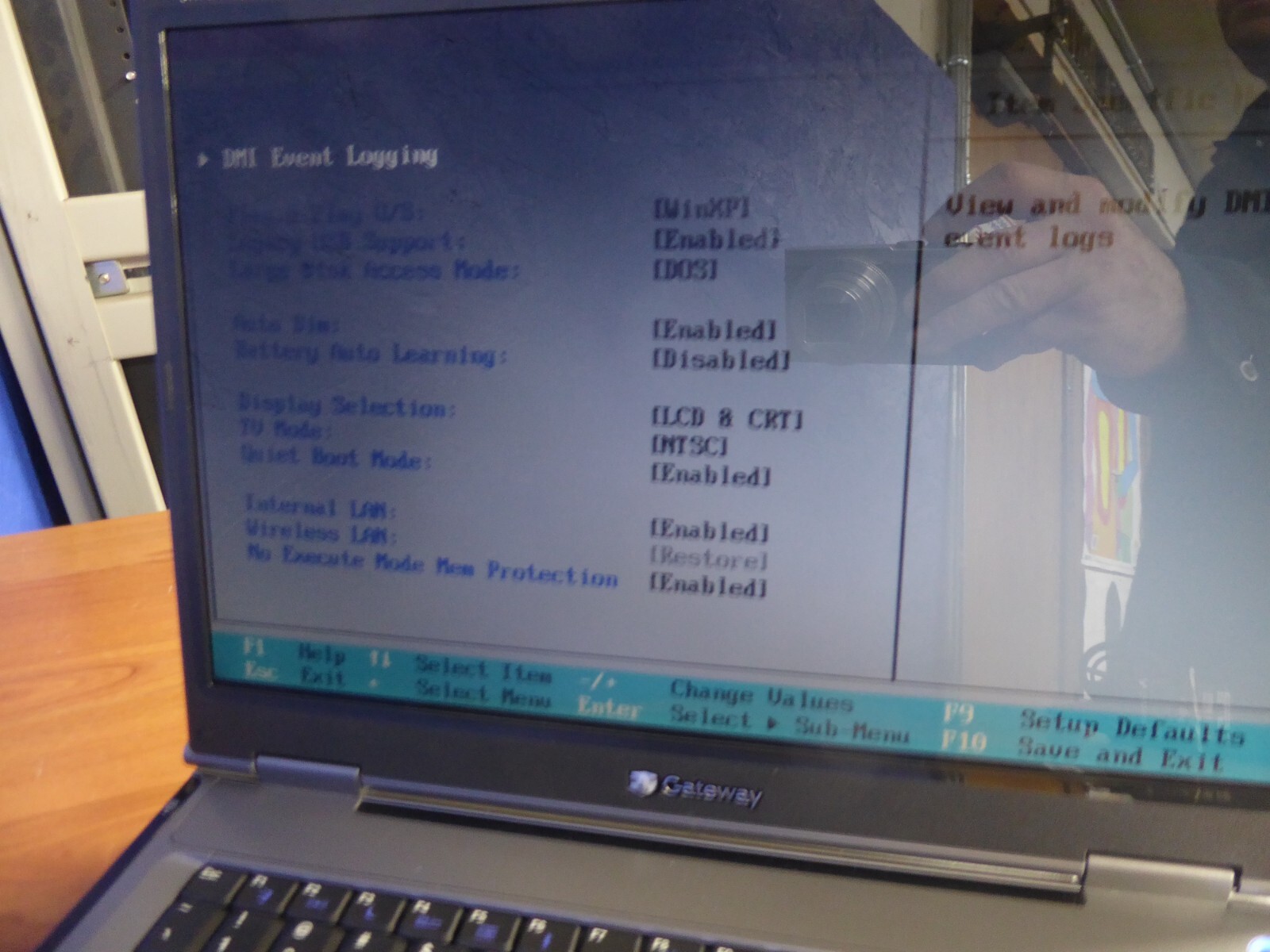 GATEWAY MT6707 MA7 15.4″ LAPTOP INTEL T2060 1.6GHz 2GB 120GB- NO O/S LOADED