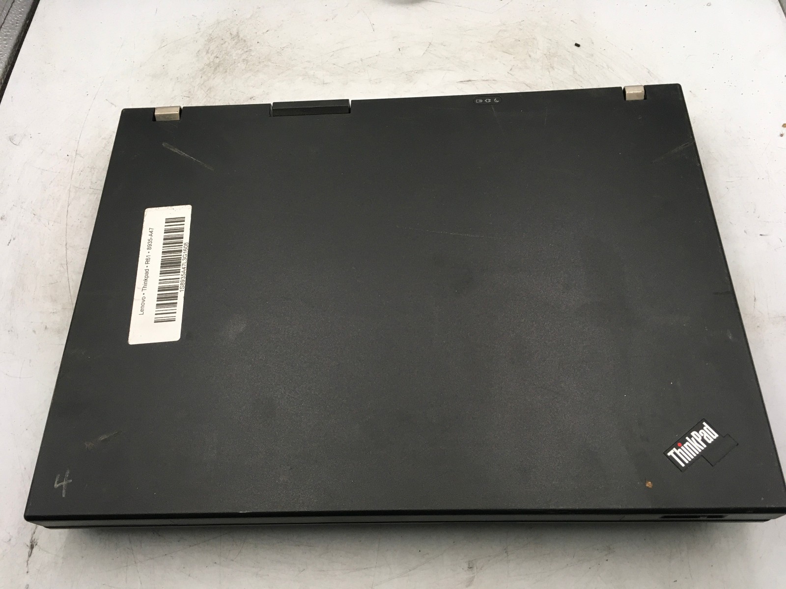 LENOVO THINKPAD R61 – BOOTS TO BIOS – INTEL CELERON 540 – NO RAM – READ – BB