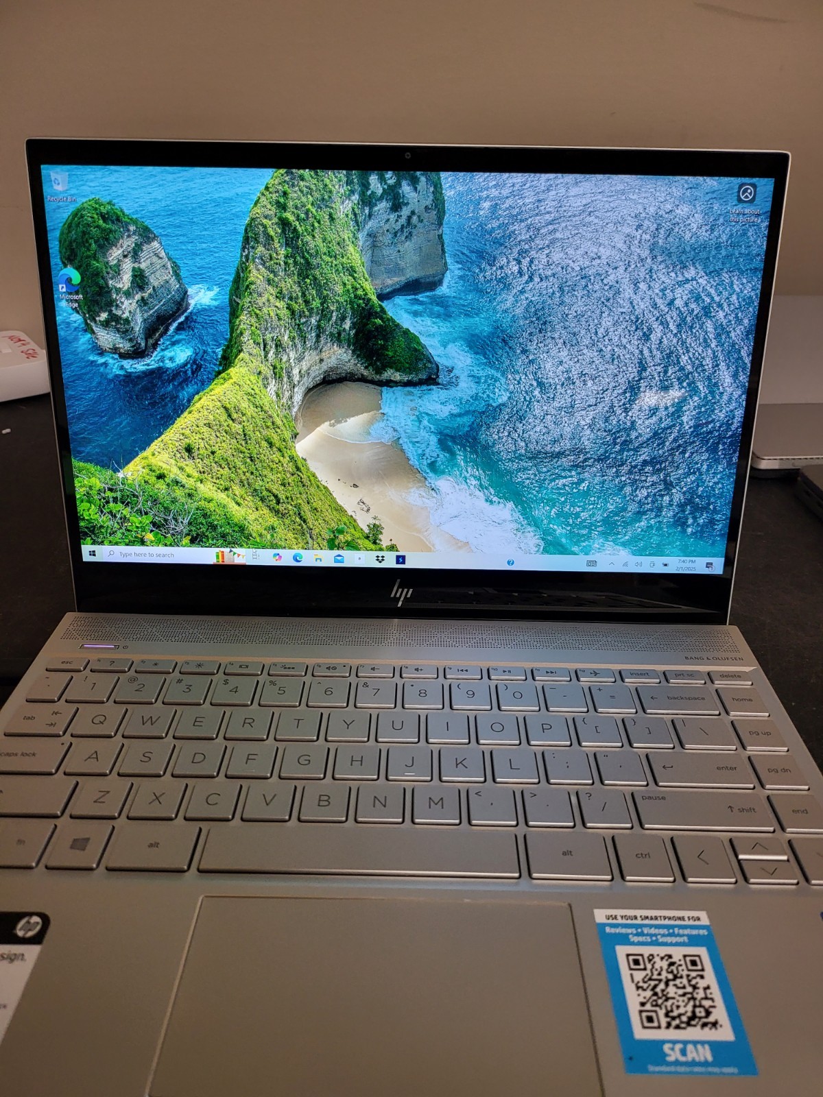 Hp Envy Laptop 13-ah0010nr — Touchscreen I7/8gb/256gb-U3