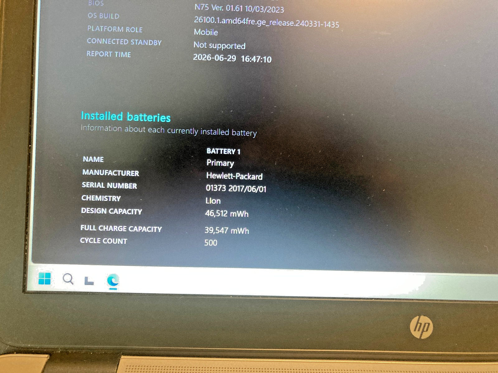 HP EliteBook 850 G3 15.6″ Laptop – i7-6600U 2.60GHz 8GB RAM 256GB SSD WIN 11 PRO