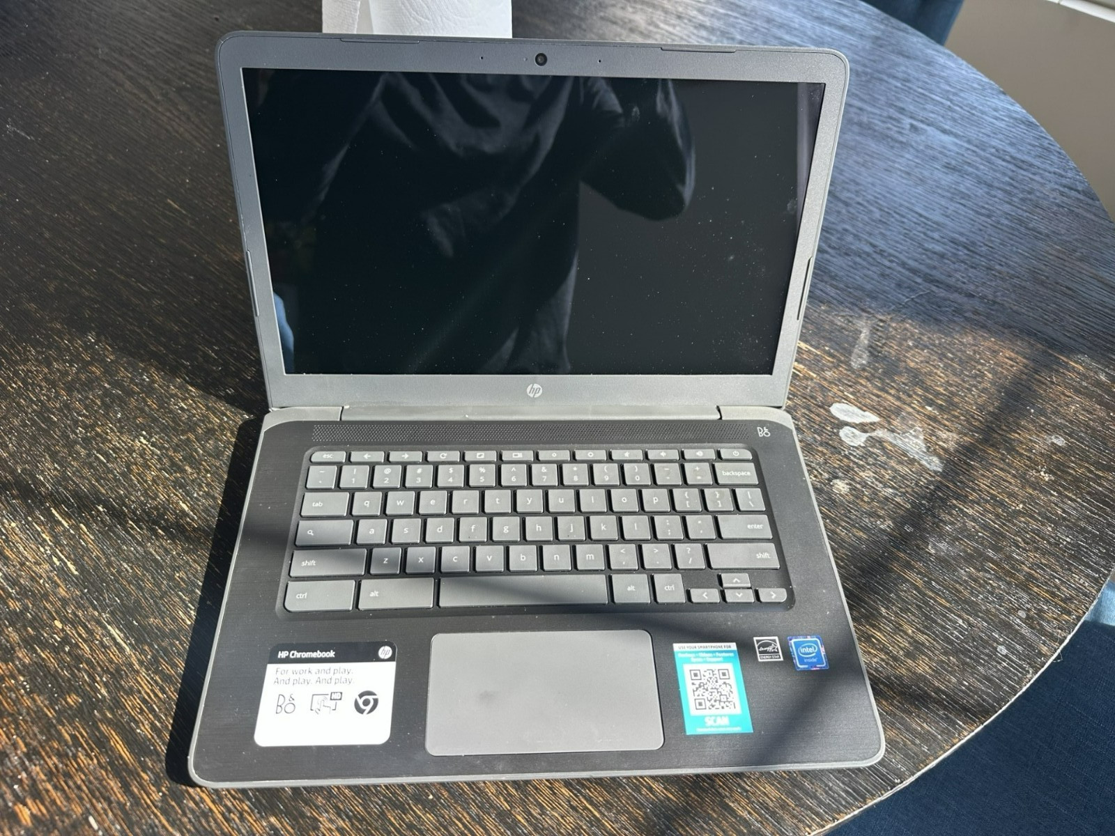 HP Chromebook Touchscreen 14-ca061dx Celeron 1.1GHz 4GB RAM 32GB