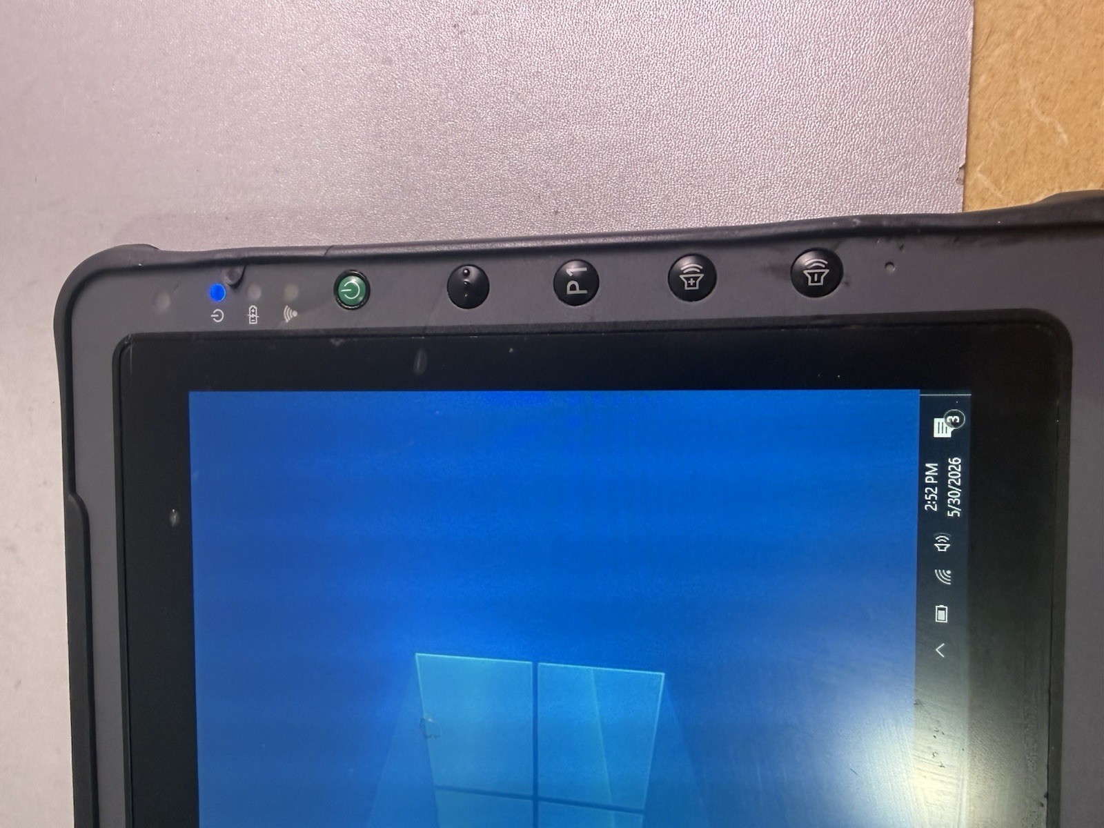 GETAC F110 G3 Rugged Tablet i7-6500U 2.50GHz 256GB SSD 4GB Ram Win10Pro