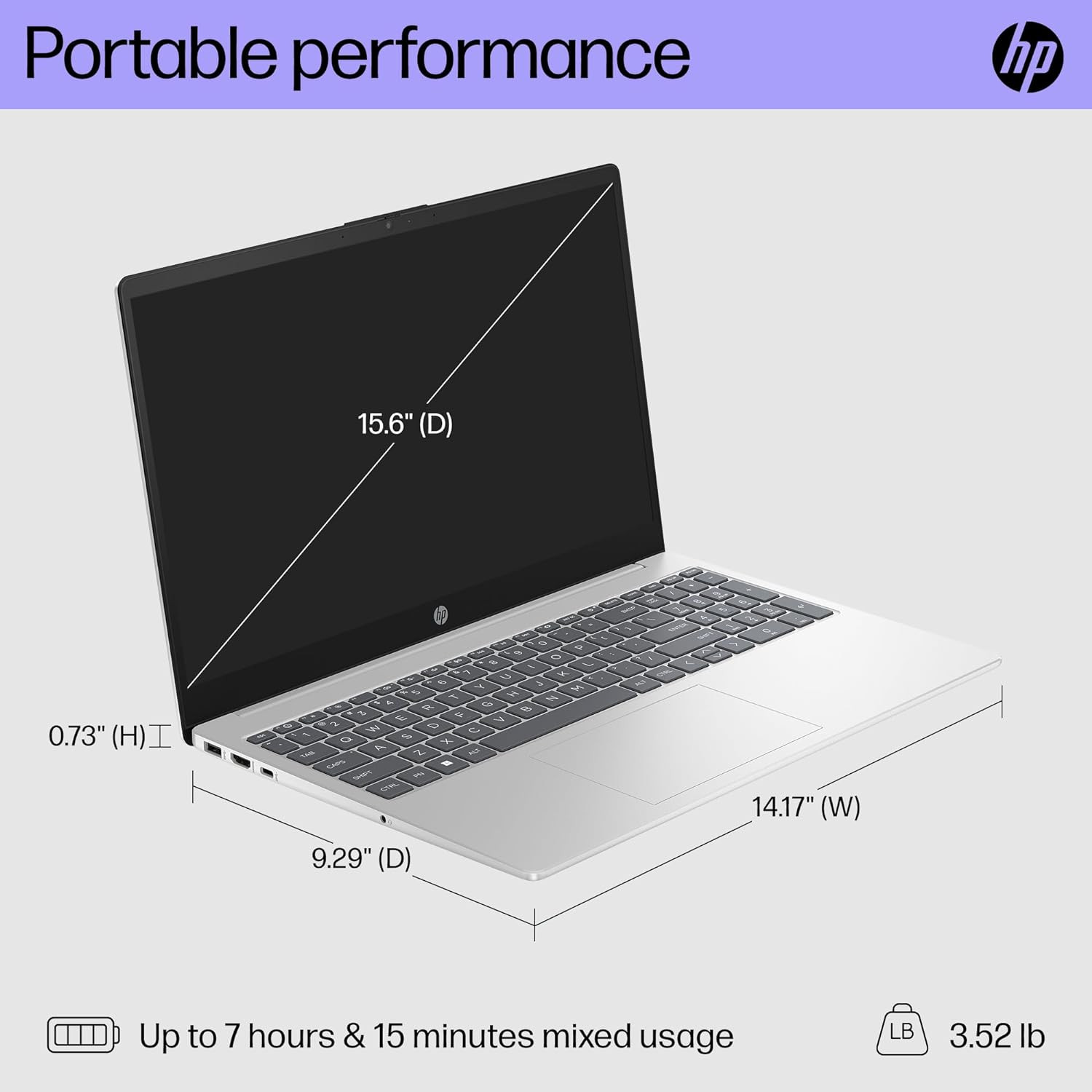 2026 HP Touch Laptop 15.6″ 10-Core Intel i7, Up to 64GB RAM & 2TB SSD, Win11 Pro